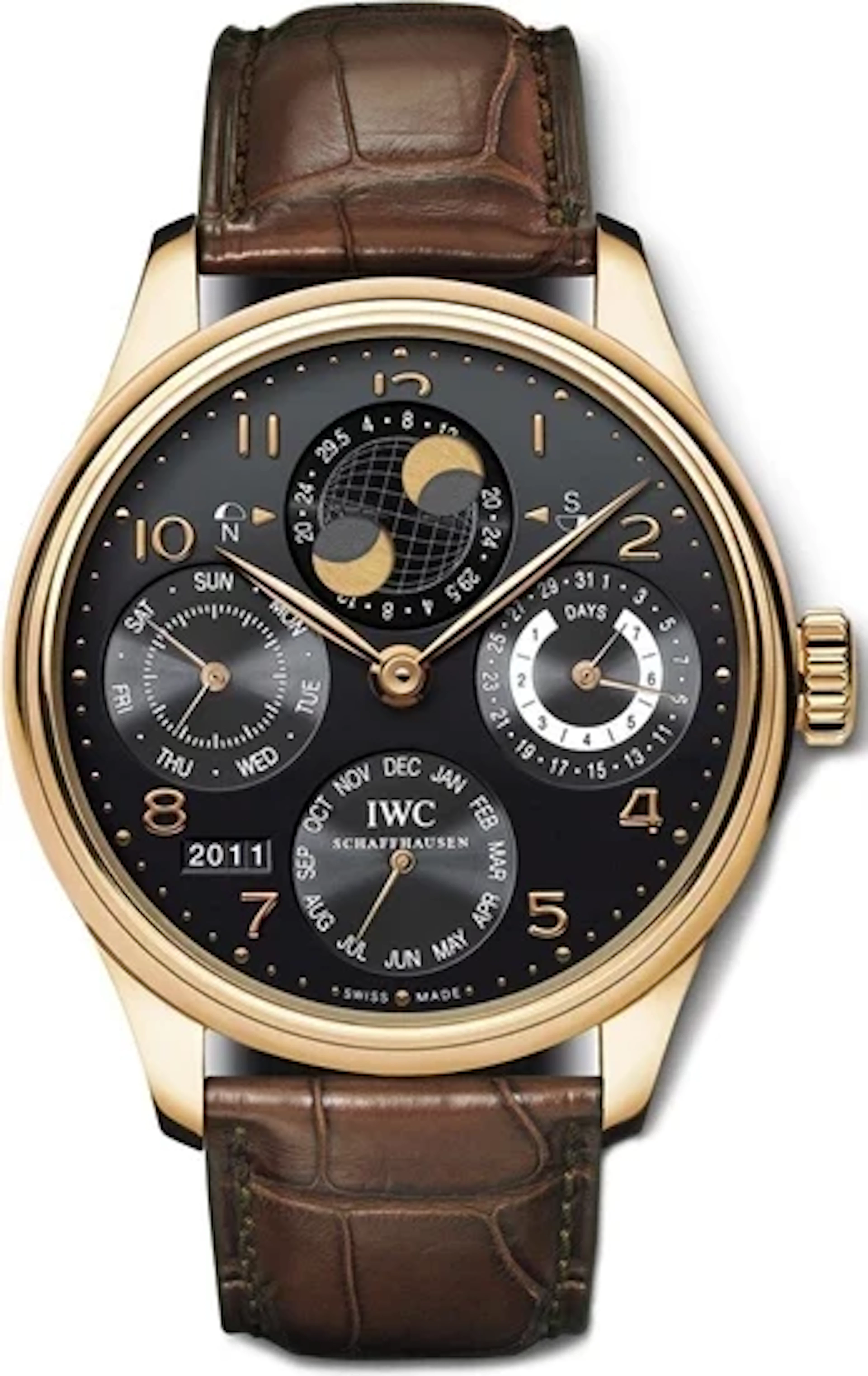 IWC Portuguese Perpetual Calendar 18K Rose Gold Men’s Watch