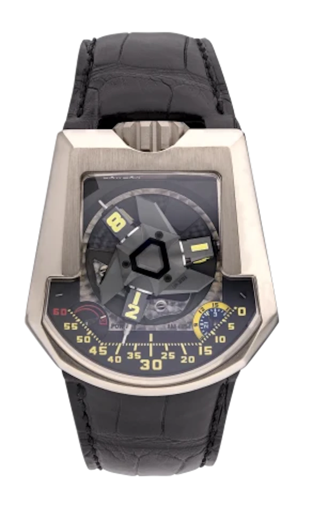 Urwerk 200 Collection 18K White Gold Men's Watch