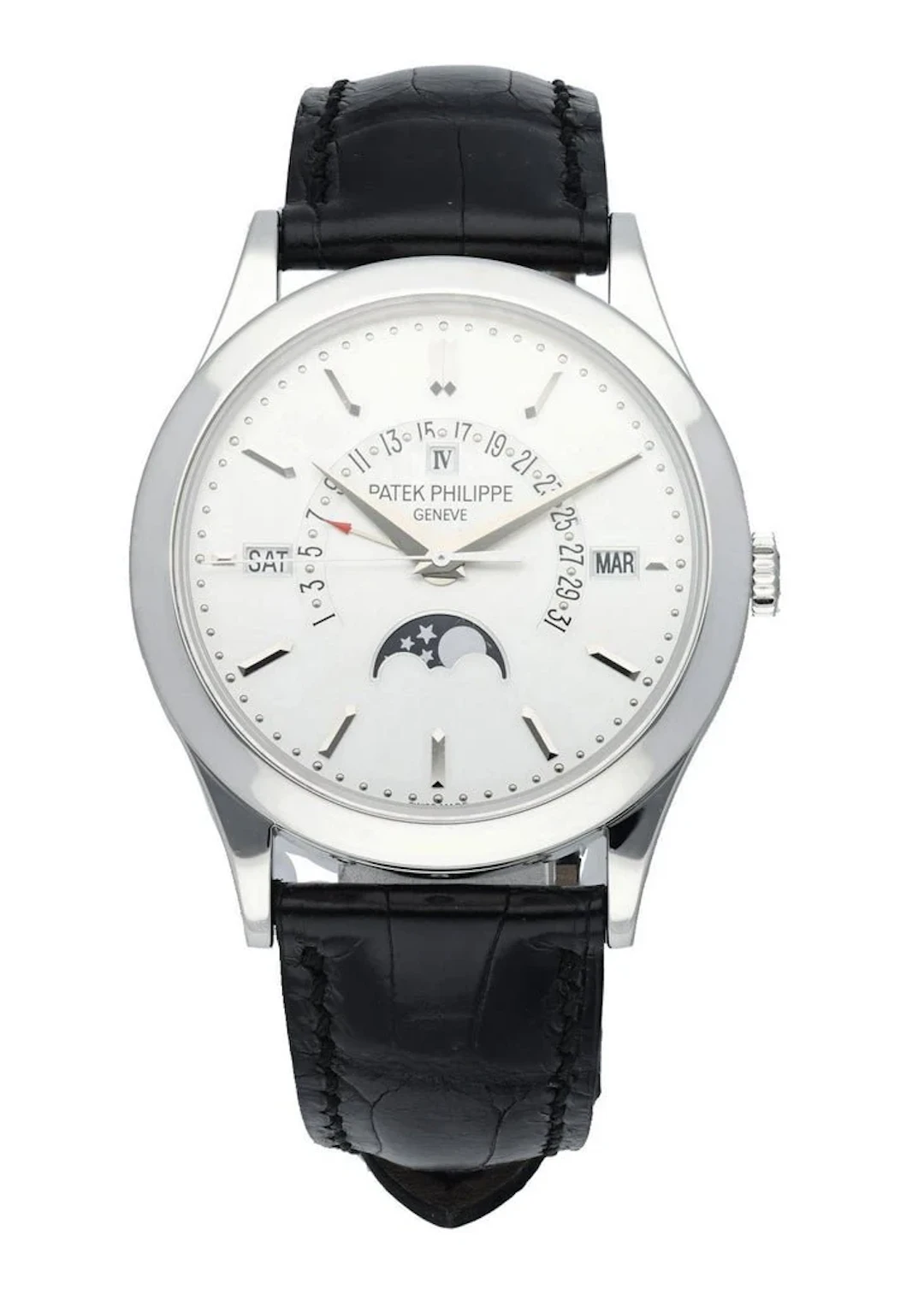 Patek Philippe Grand Complication Perpetual Calendar Platinum Mens Watch