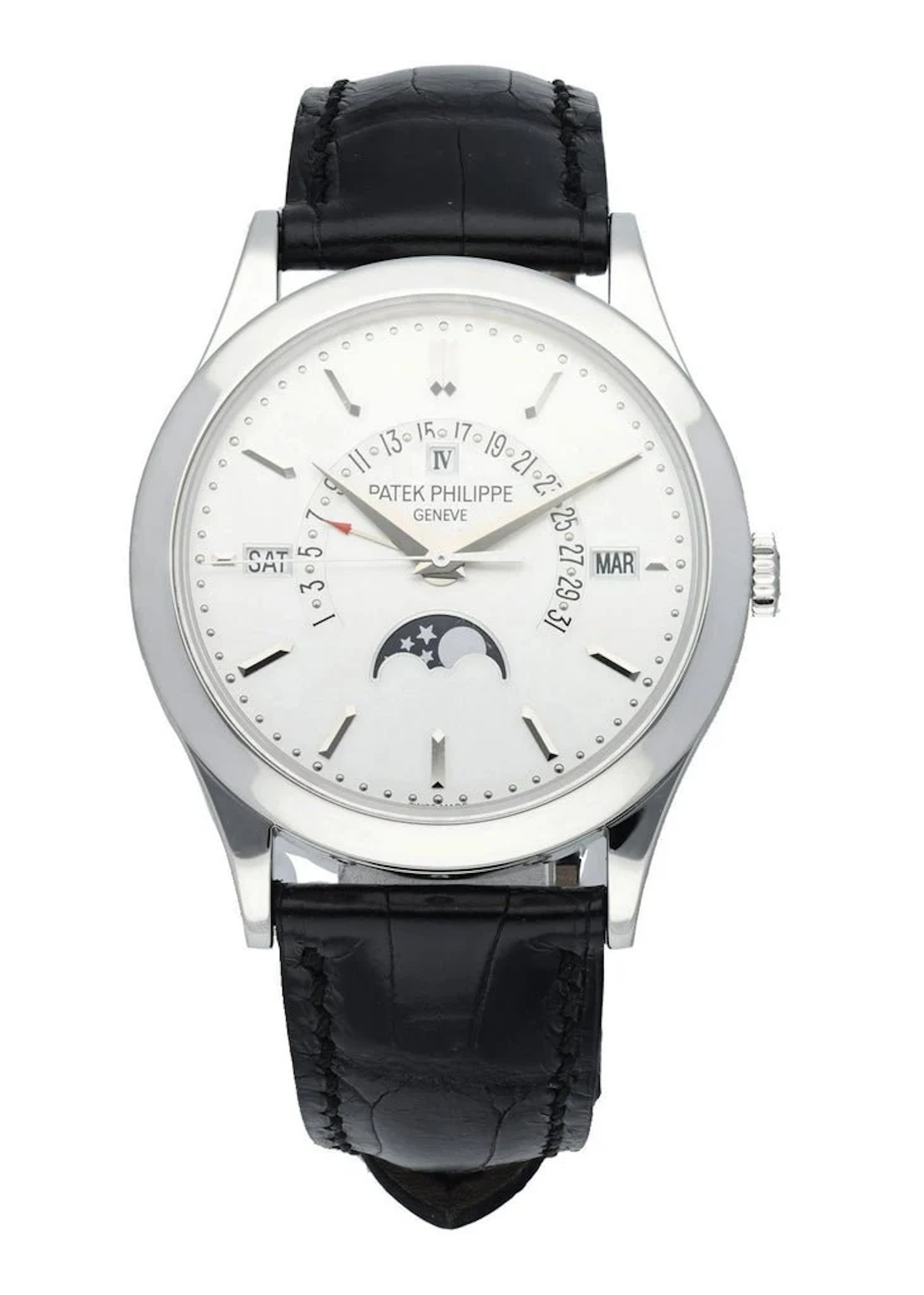 Patek Philippe Grand Complication Perpetual Calendar Platinum Mens Watch