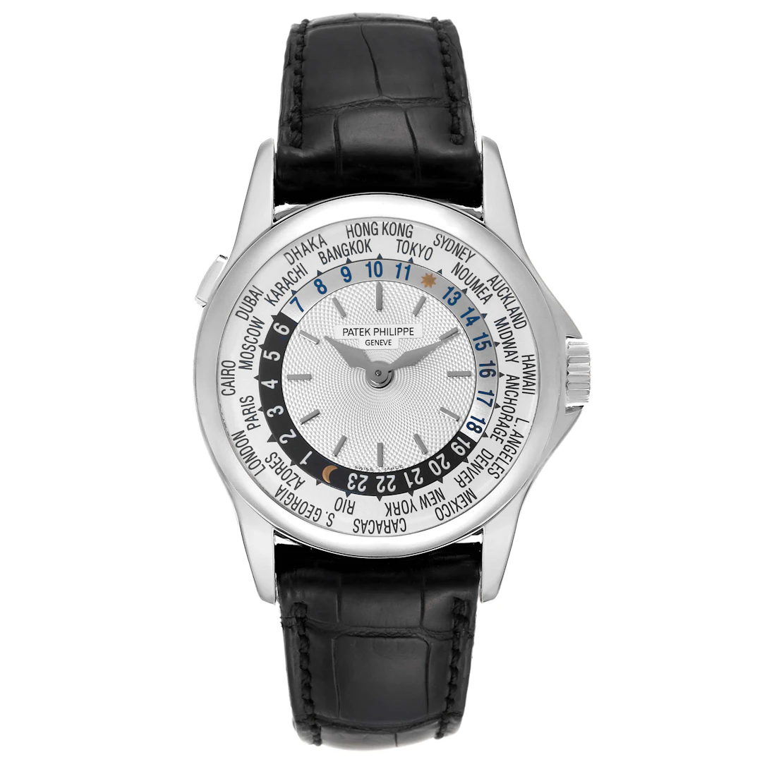 Patek Philippe World Time Automatic 18K White Gold Men’s Watch