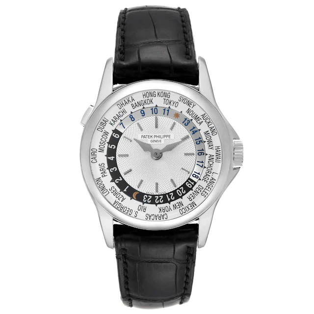 Patek Philippe World Time Automatic 18K White Gold Men’s Watch