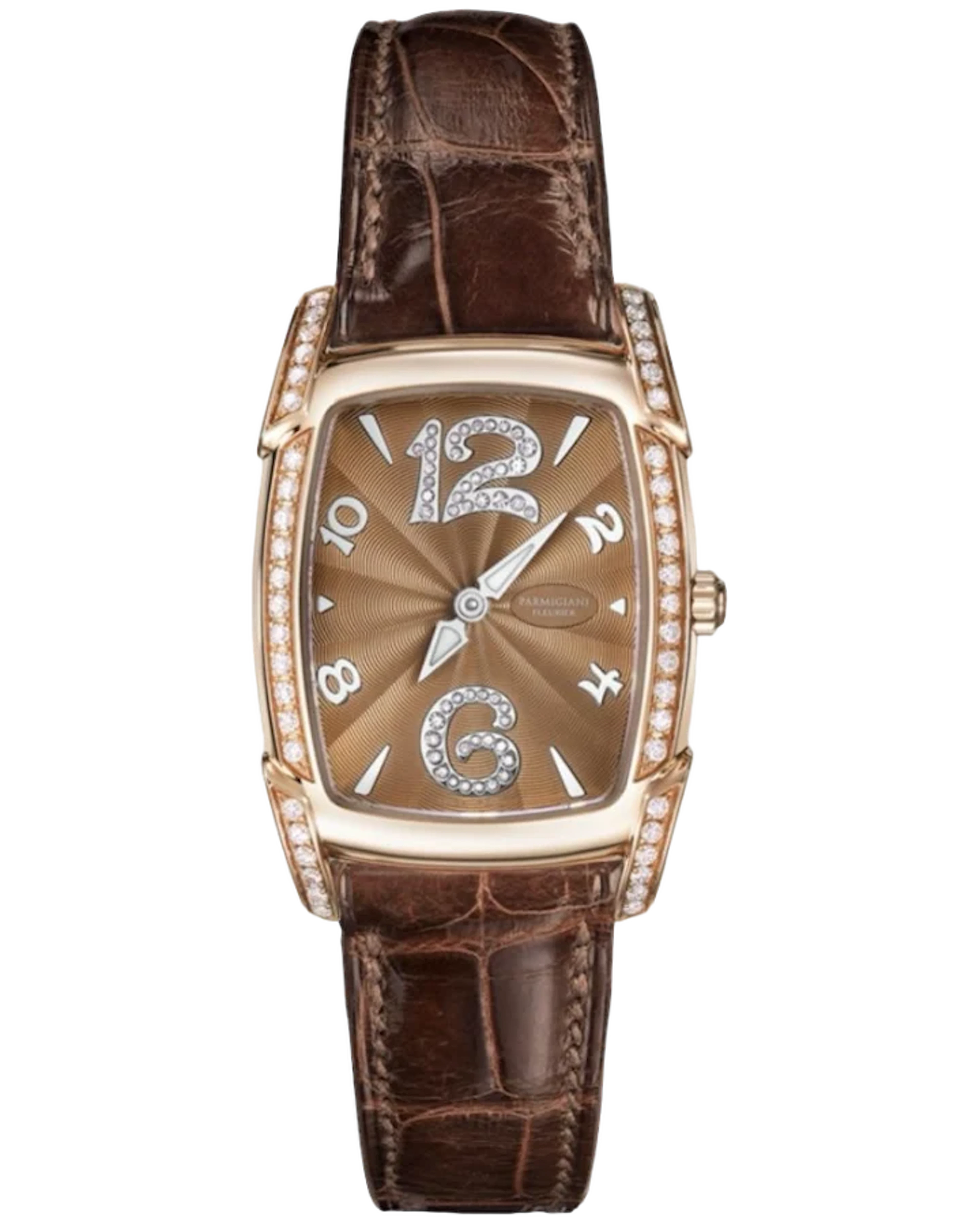 Parmigiani Fleurier Kalpa Piccola 18K Rose Gold & Diamonds Lady's Watch