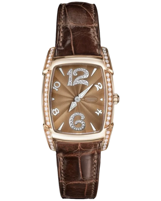 Parmigiani Fleurier Kalpa Piccola 18K Rose Gold & Diamonds Lady's Watch