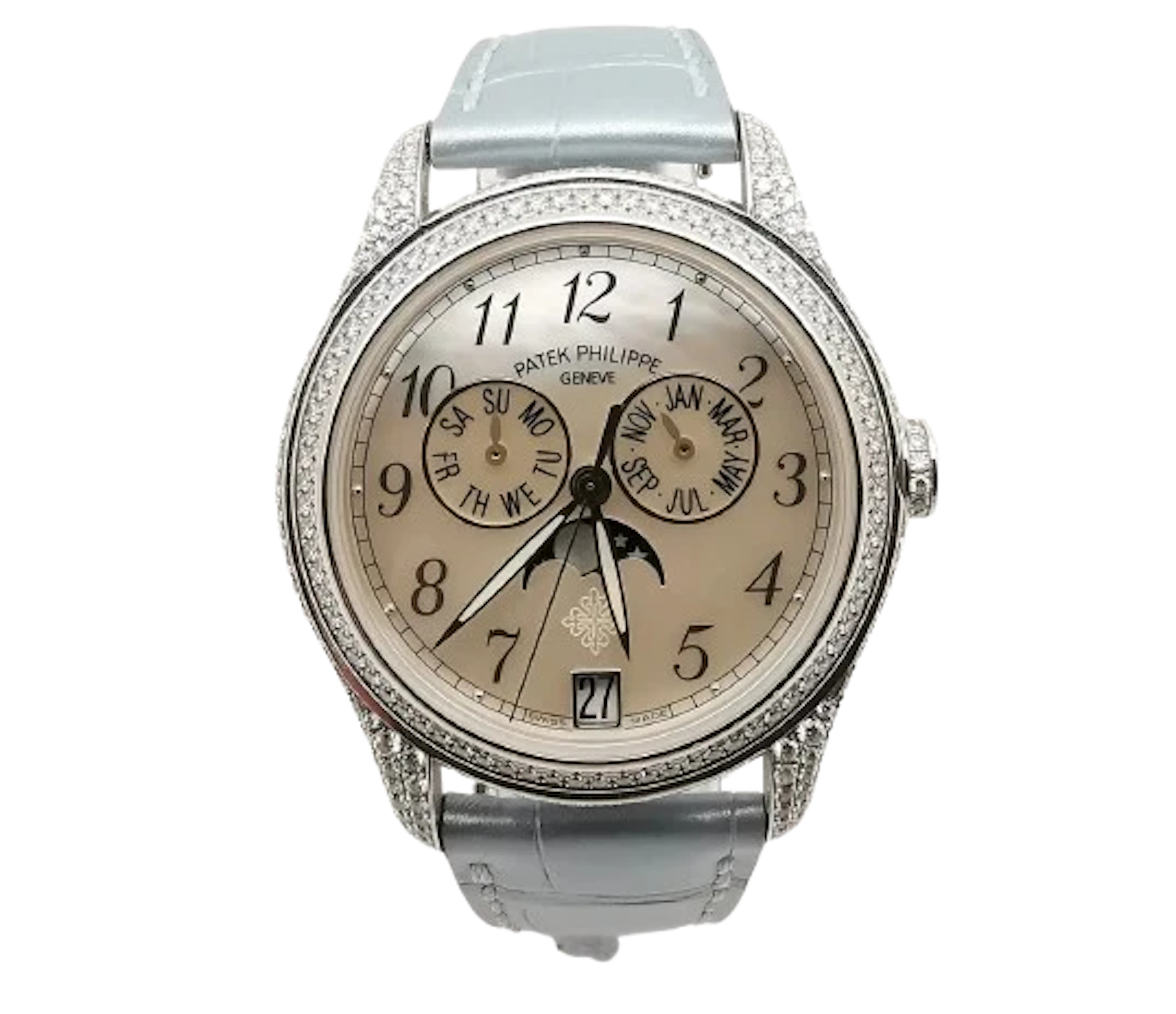 Patek Philippe Complications Annual Calendar 18K White Gold Ladies’ Watch