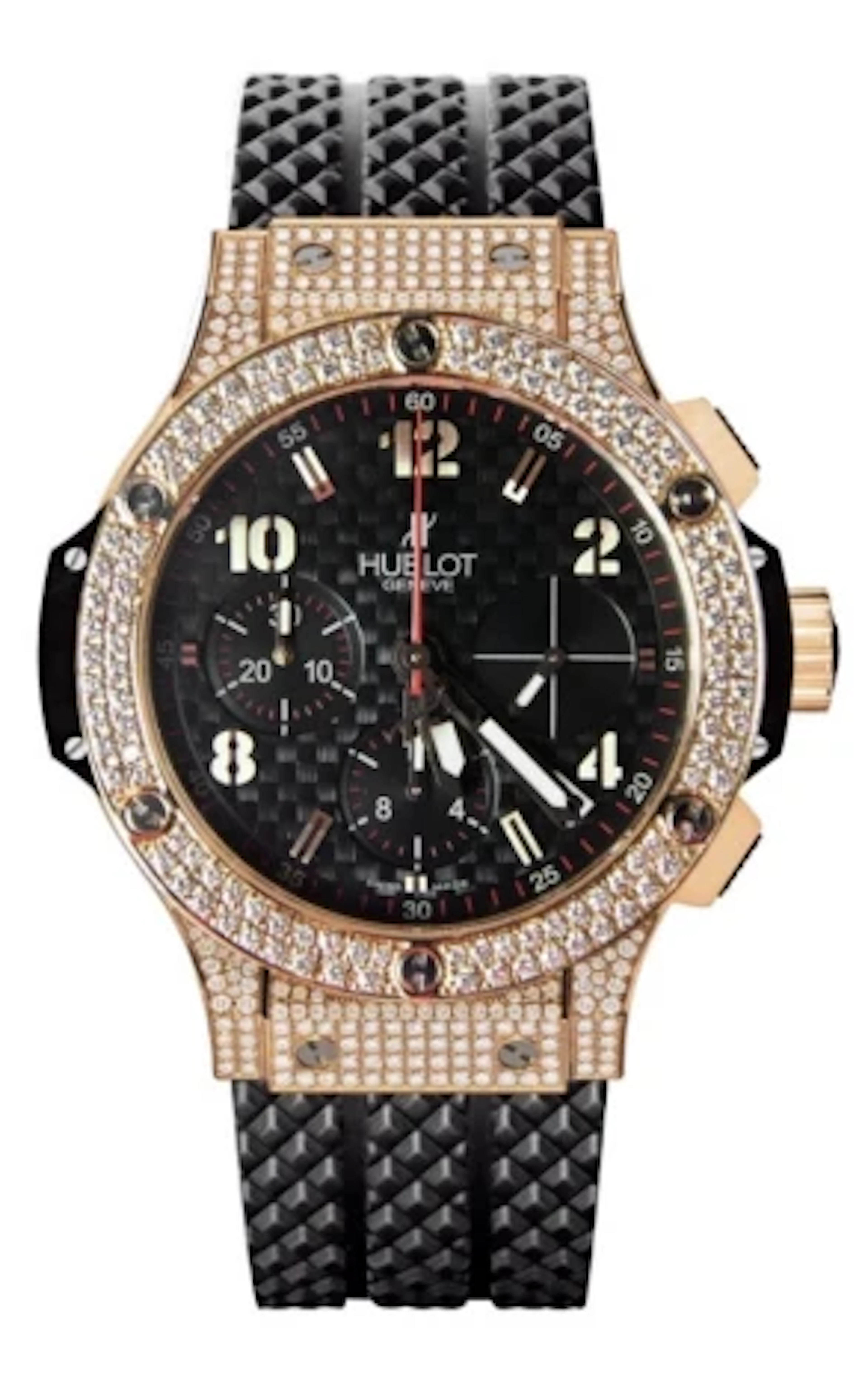 Hublot Big Bang 41mm Diamonds 18K Rose Gold & Diamonds Men's Watch
