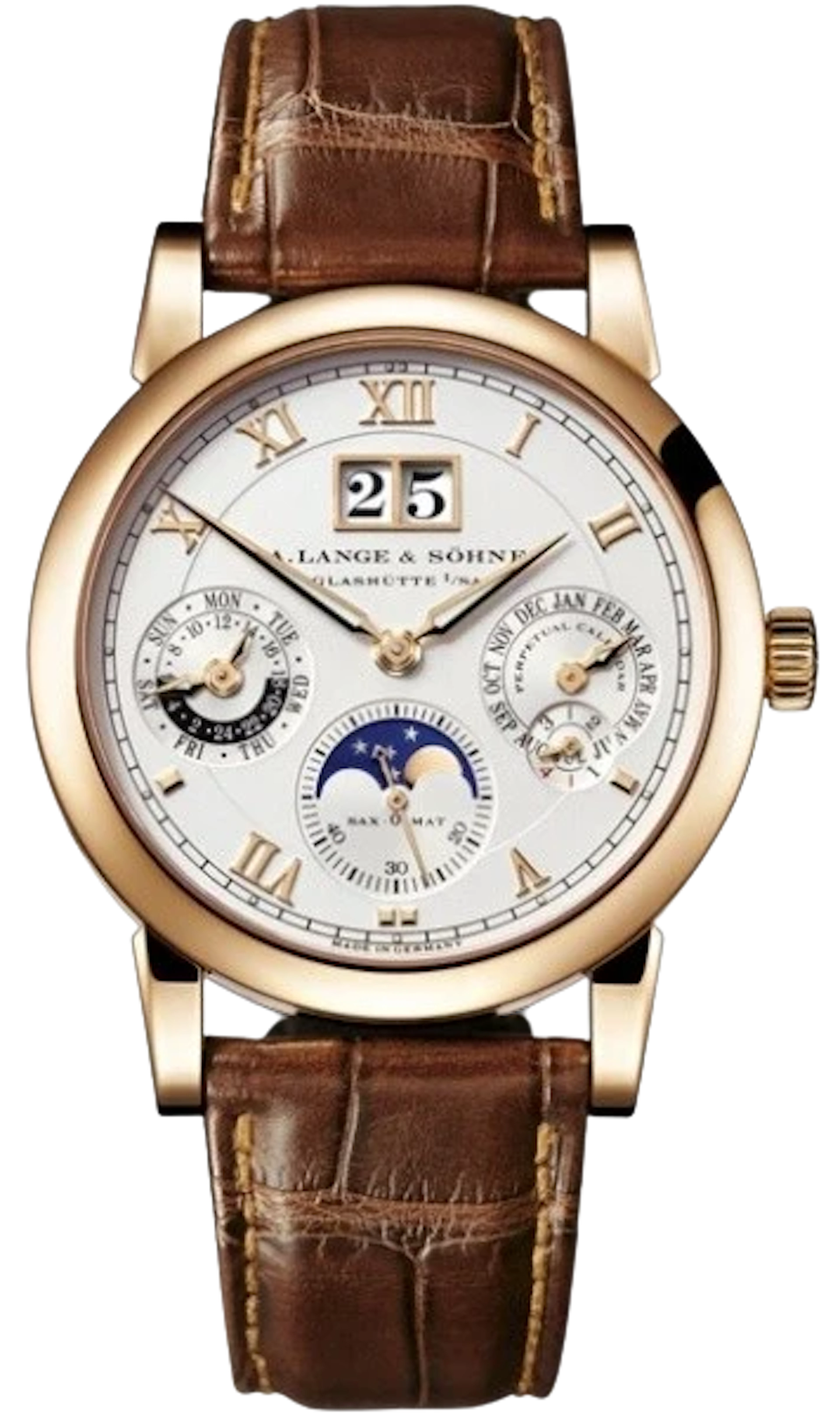 A. Lange & Söhne Langematik Perpetual 18K Rose Gold Men’s Watch