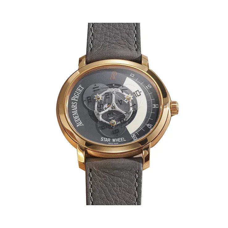 Audemars Piguet Millenary Star Wheel 18K Rose Gold Men's Watch | Barnebys