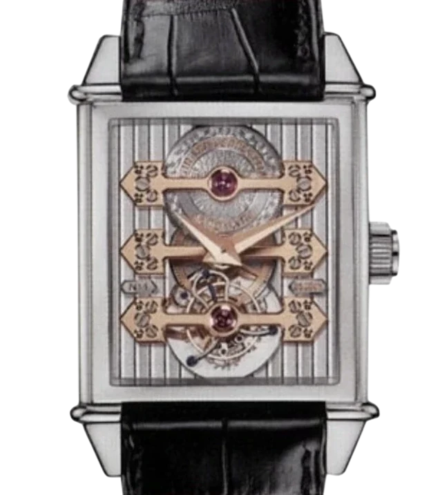Girard Perregaux Bridges Vintage 1945 Tourbillon Platinum Men's Watch