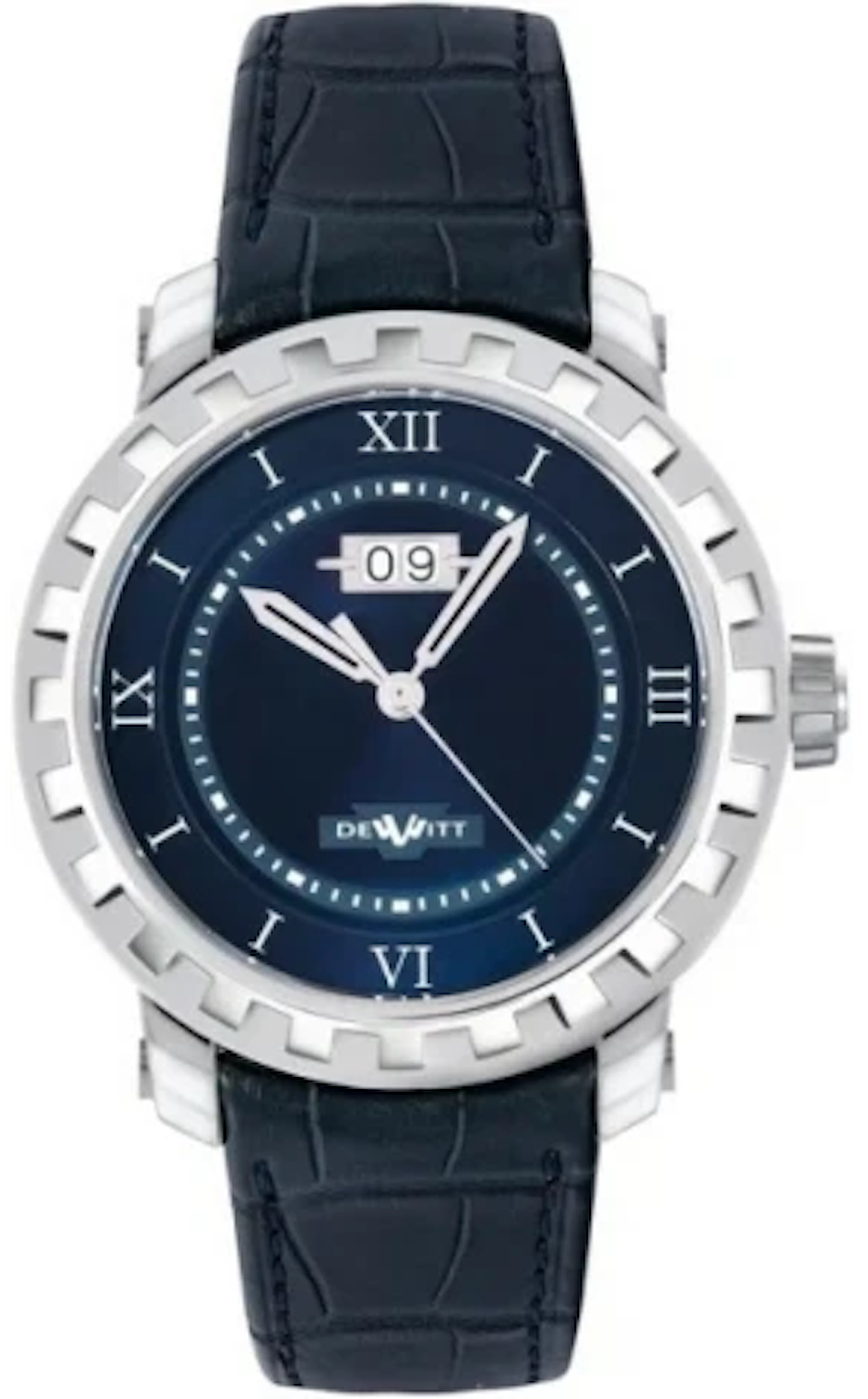 DeWitt Academia Grande Date Stainless steel Man's Watch