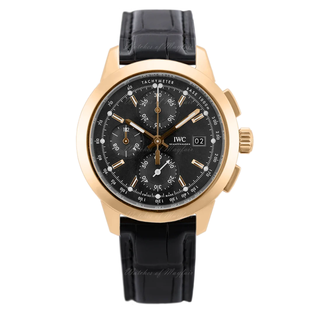 IWC Ingenieur Chronograph 18K Red Gold Men's Watch