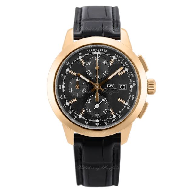 IWC Ingenieur Chronograph 18K Red Gold Men's Watch