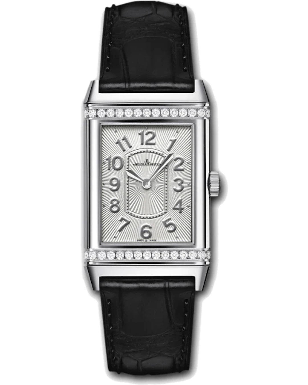 Jaeger-LeCoultre Grande Reverso Stainless steel & Diamonds Ultra Thin