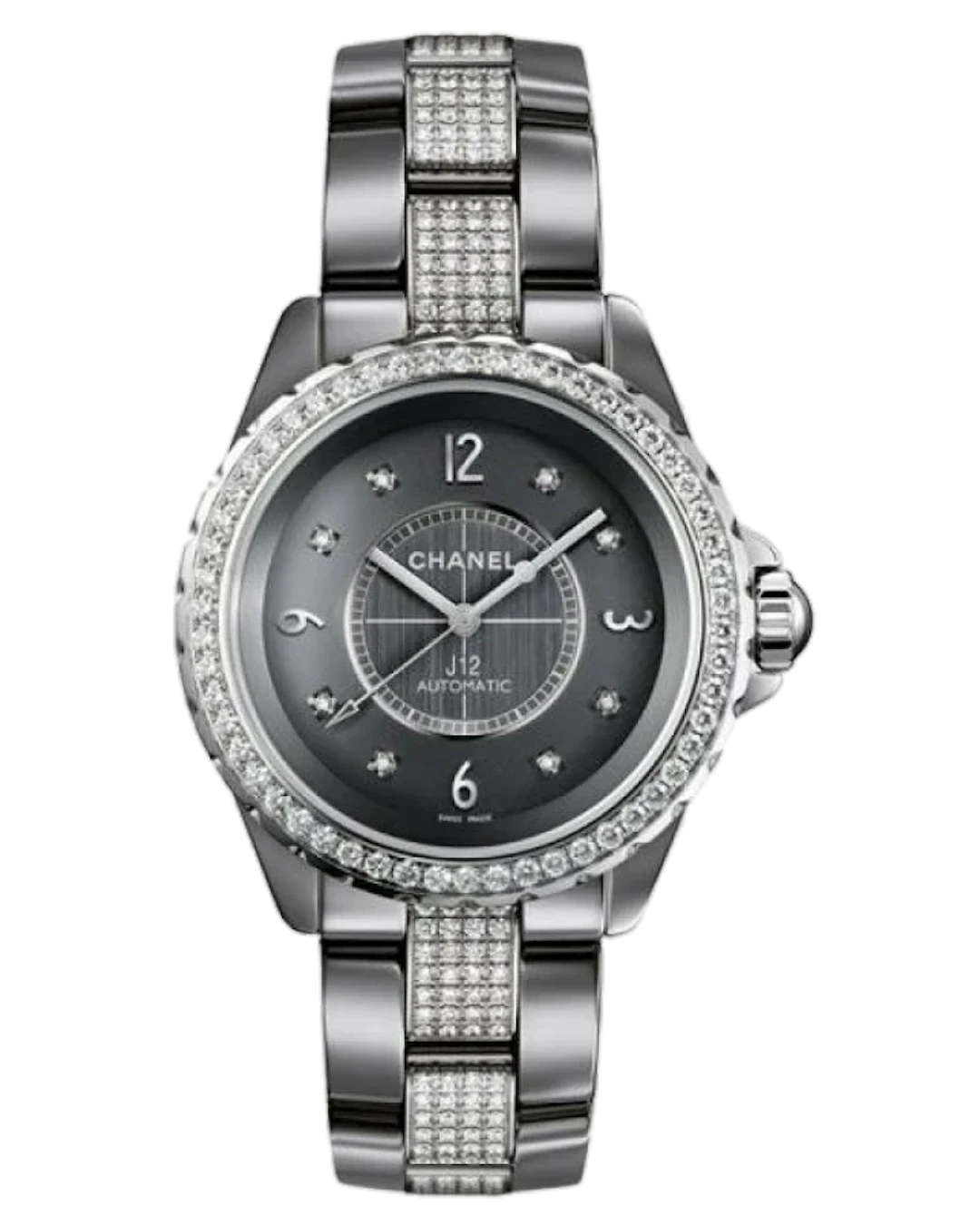 Chanel Chromatic Diamond Titanium & Ceramic & Diamonds Lady's Watch