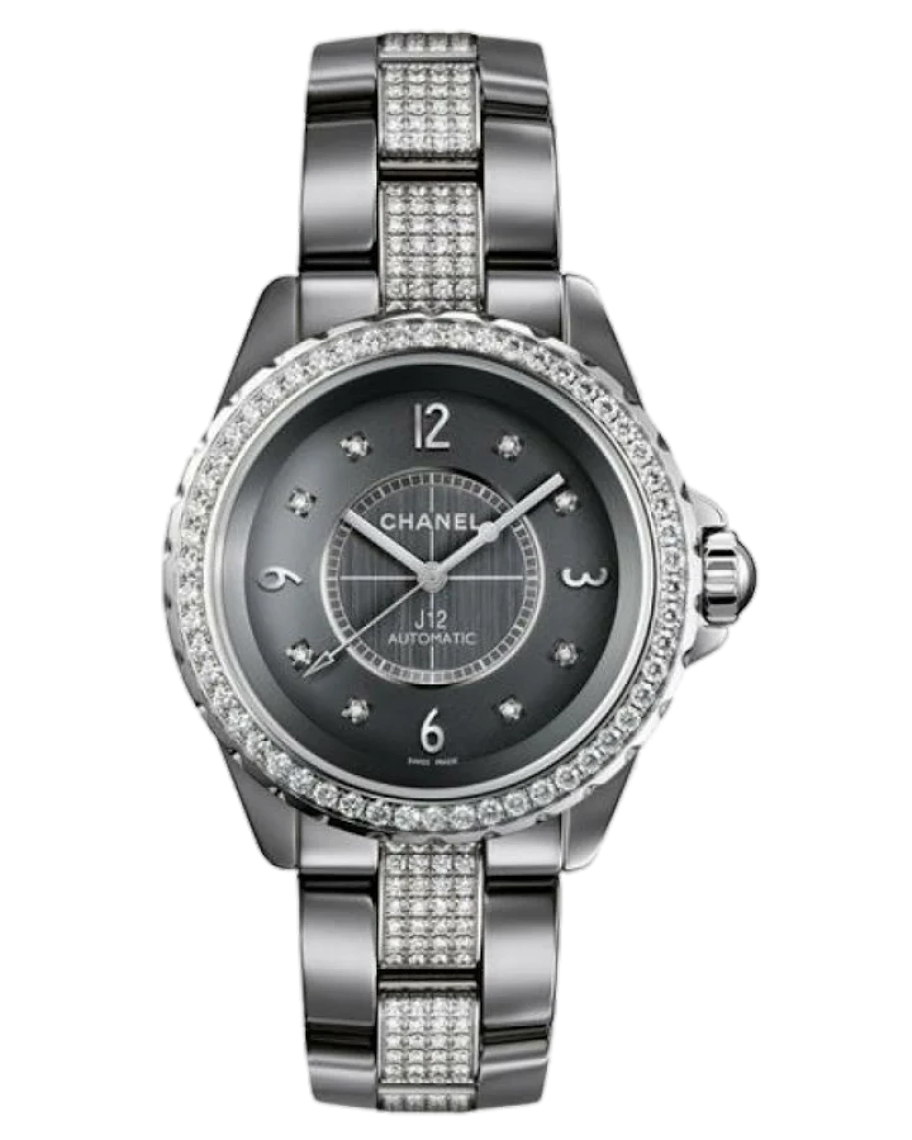 Chanel Chromatic Diamond Titanium & Ceramic & Diamonds Lady's Watch