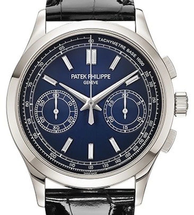 Patek Philippe Complications Chronograph Platinum Men's Watch