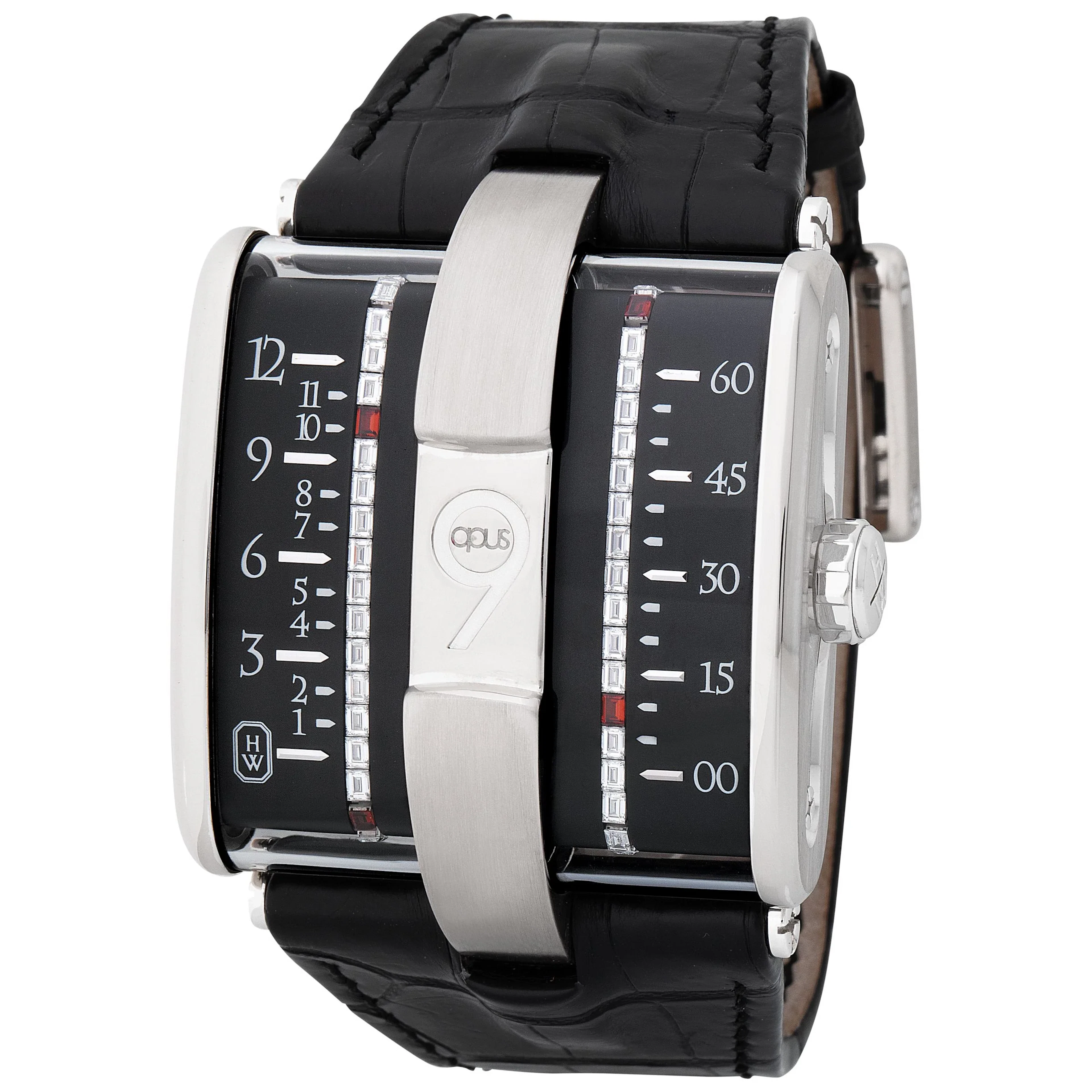 Harry Winston Opus 9 18K White Gold & Diamonds Men's Watch