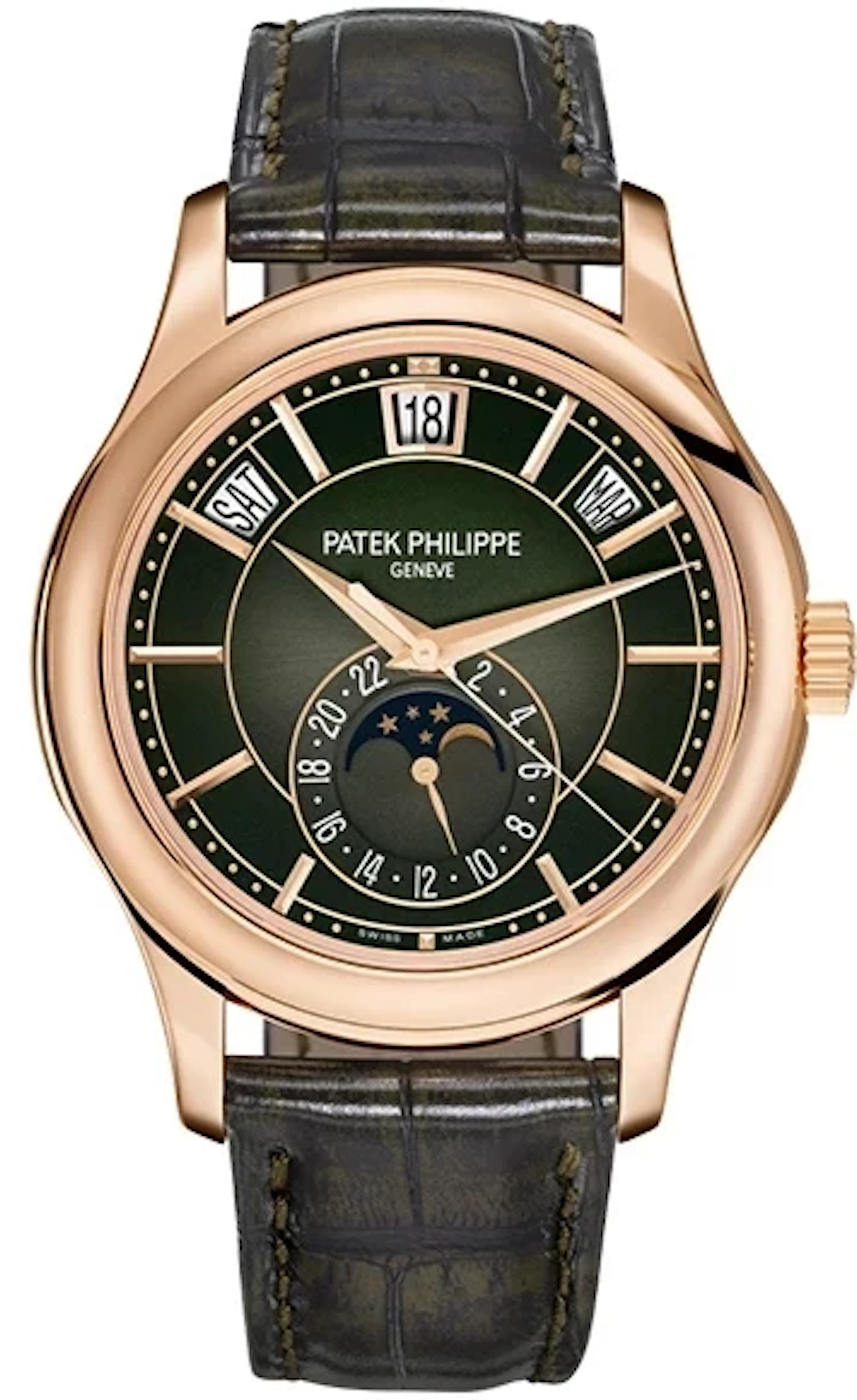 Patek Philippe Complications 18K Rose Gold Men's Watch