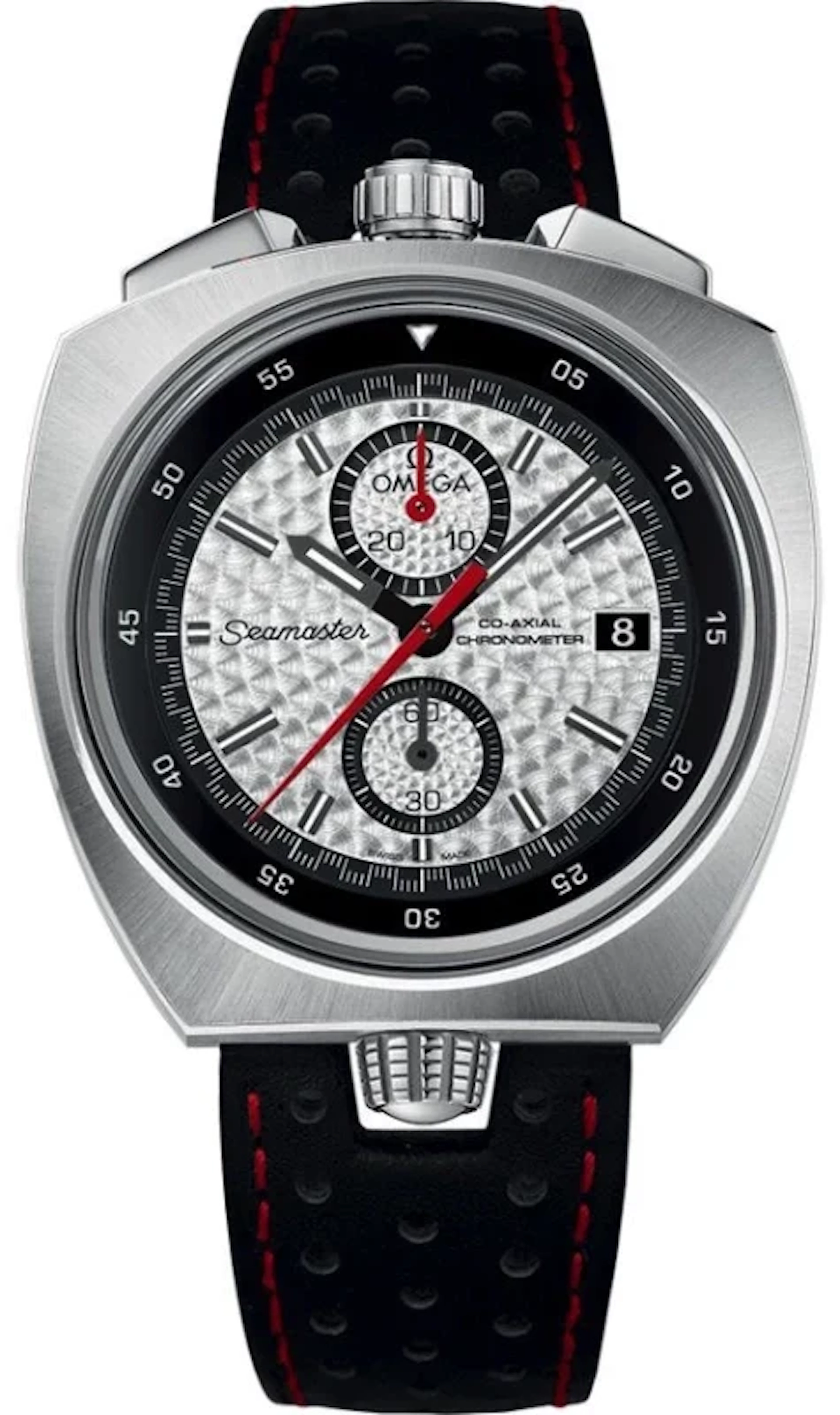 Omega Seamaster Bullhead Co-Axial Chronograph Stainless Steel Men's Watch