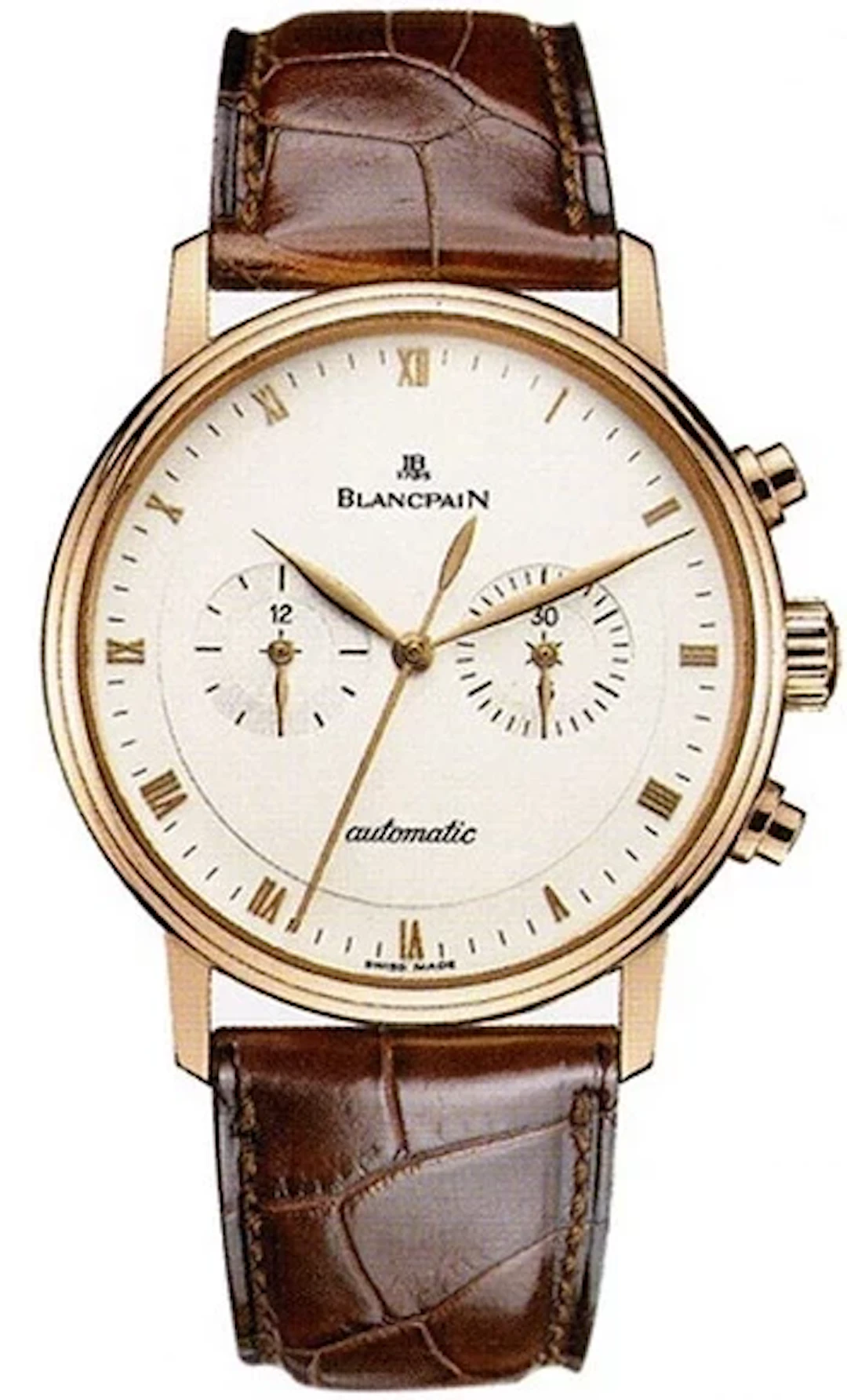 Blancpain Villeret Chronograph 18K Rose gold Men's Watch