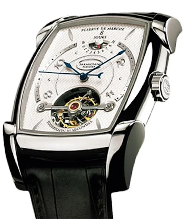 Parmigiani Fleurier Kalpa Forma XL Tourbillon 18K White Gold Men's Watch