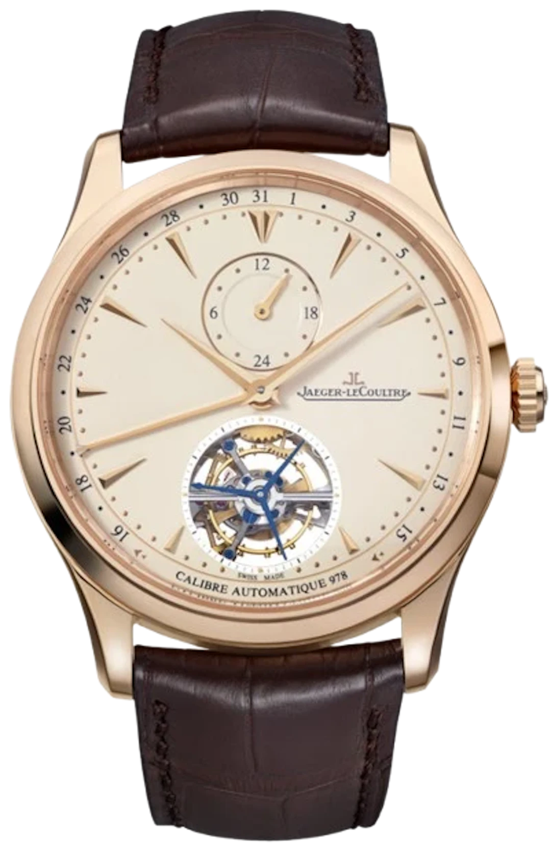 Jaeger-LeCoultre Master Grande Tradition a Tourbillon 18K Rose Gold Men’s Watch