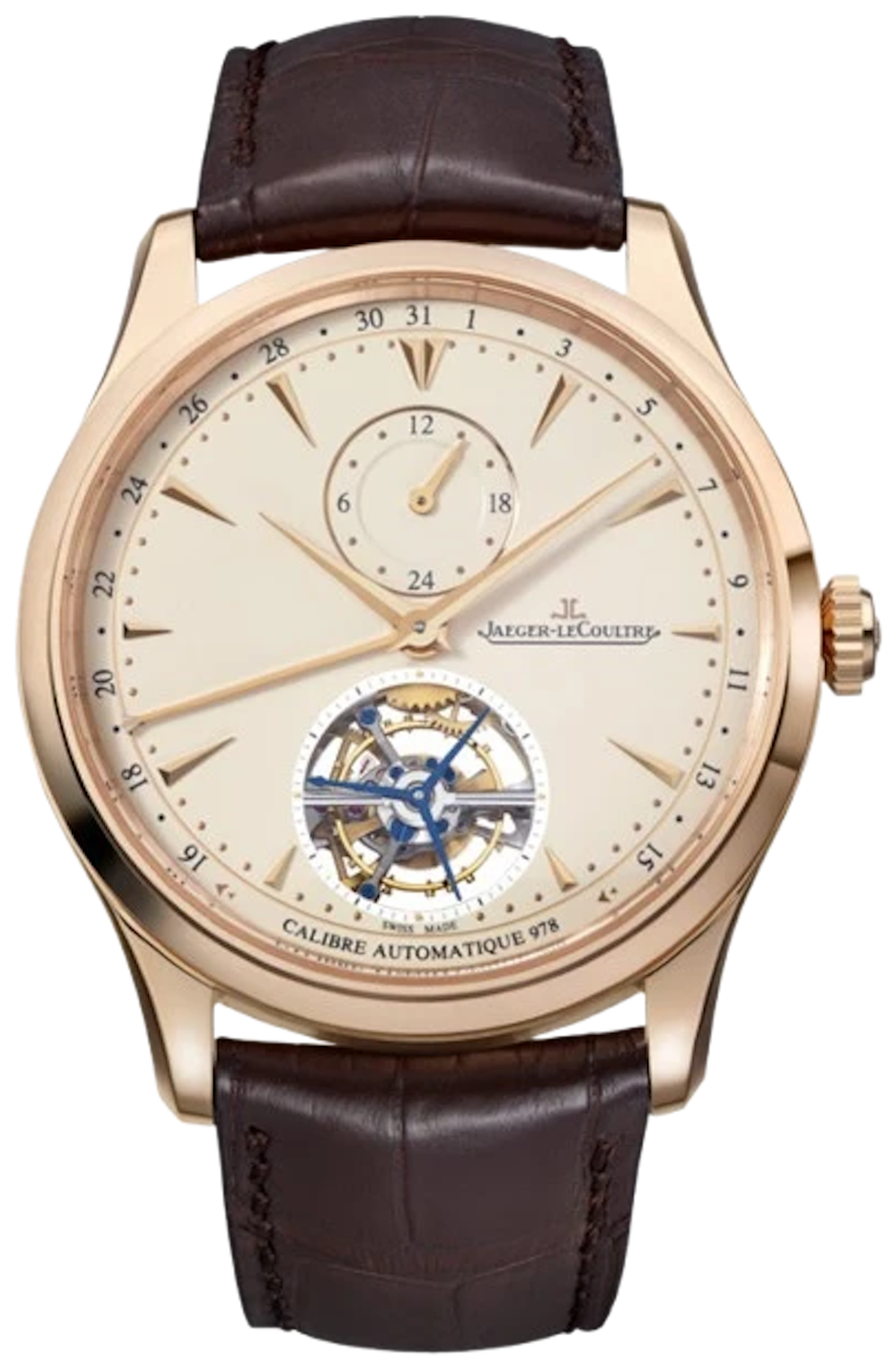 Jaeger-LeCoultre Master Grande Tradition a Tourbillon 18K Rose Gold Men’s Watch