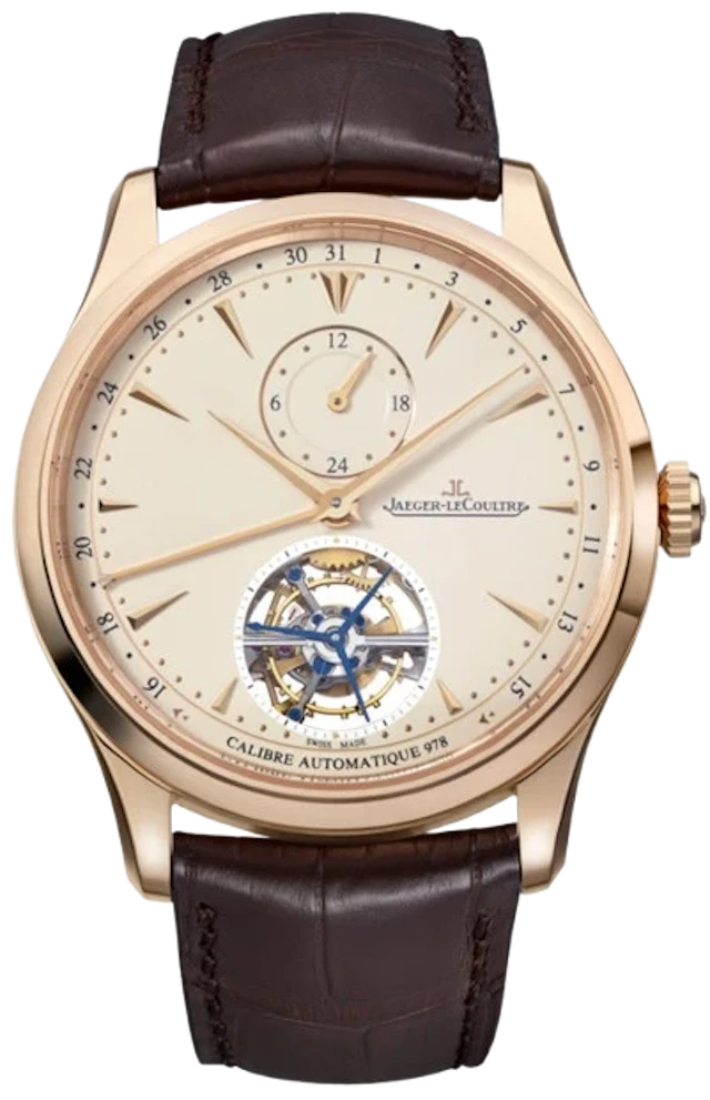 Jaeger-LeCoultre Master Grande Tradition a Tourbillon 18K Rose Gold Men’s Watch