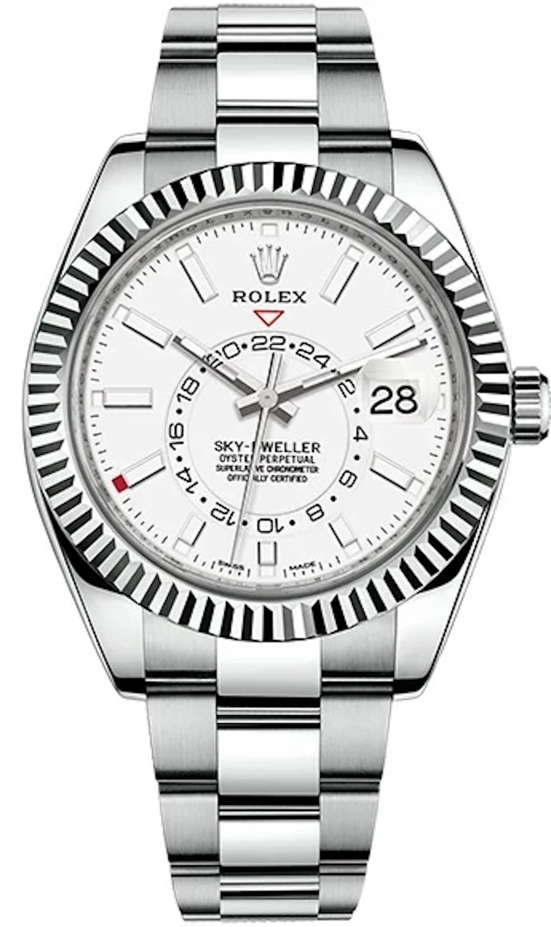 Rolex Sky-Dweller Stainless Steel & White Gold Men's Watch