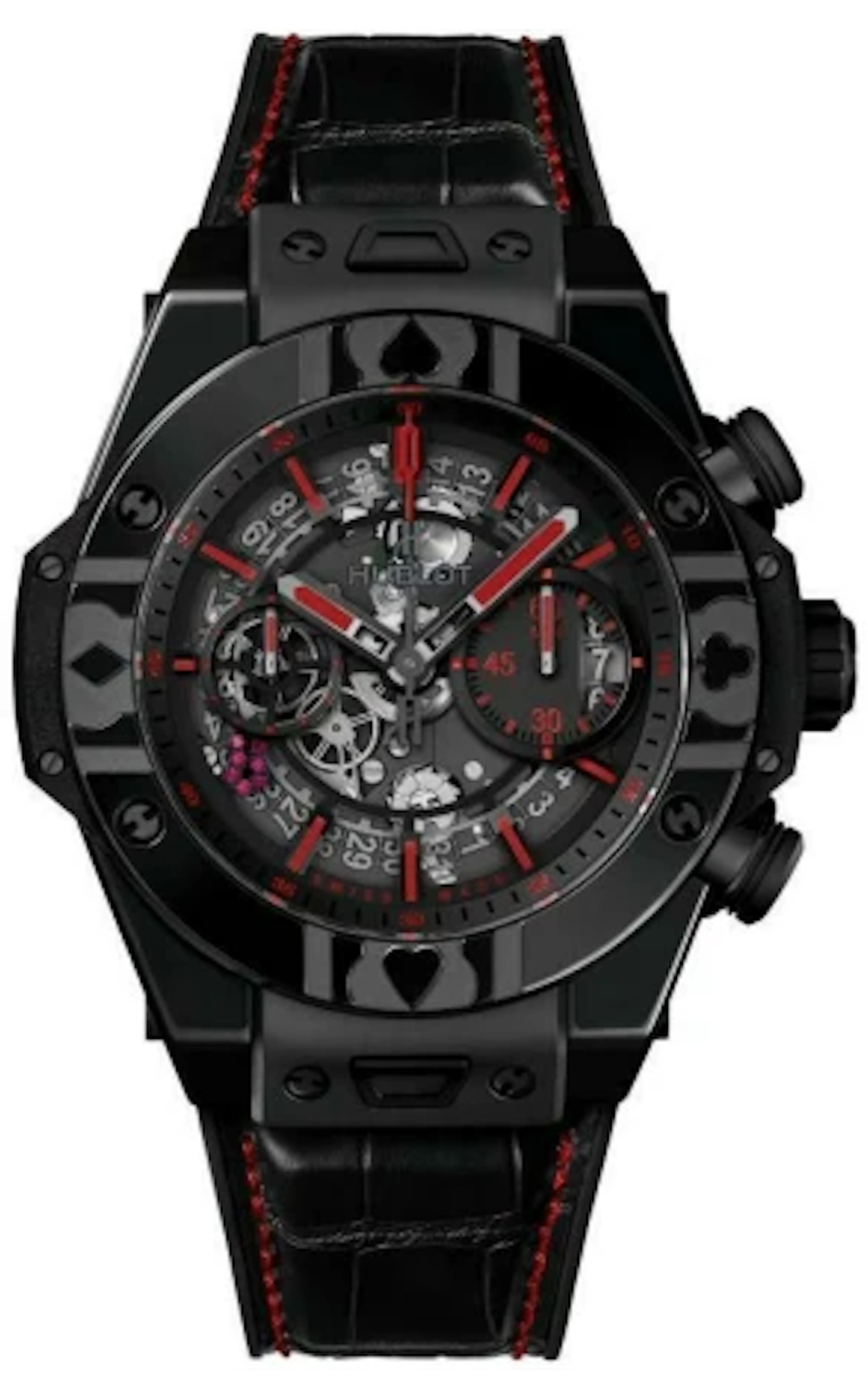 Hublot Big Bang Unico World Poker Tour All Black Chronograph 45 mm