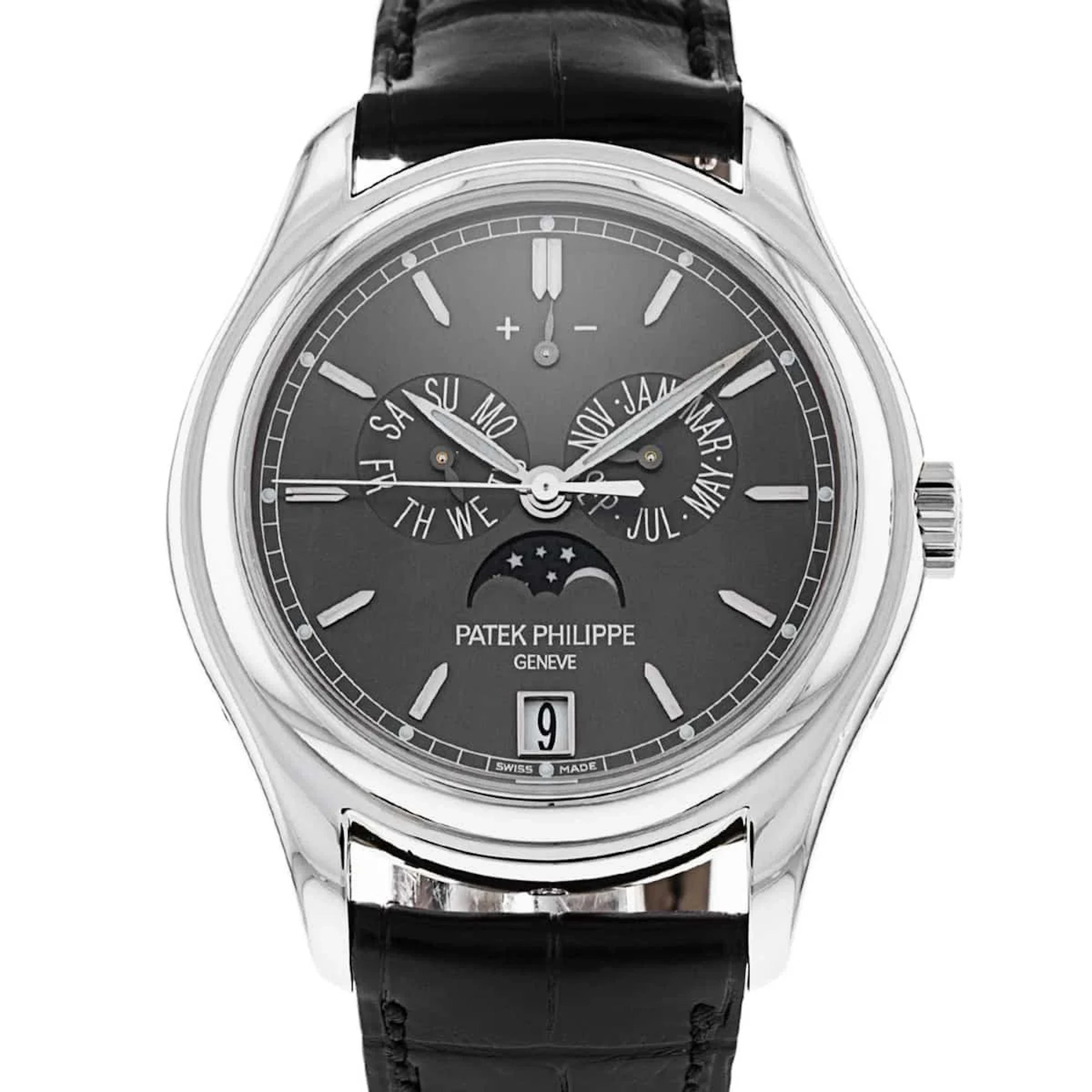 Patek Philippe Complications Annual Calendar Platinum Men's Watch