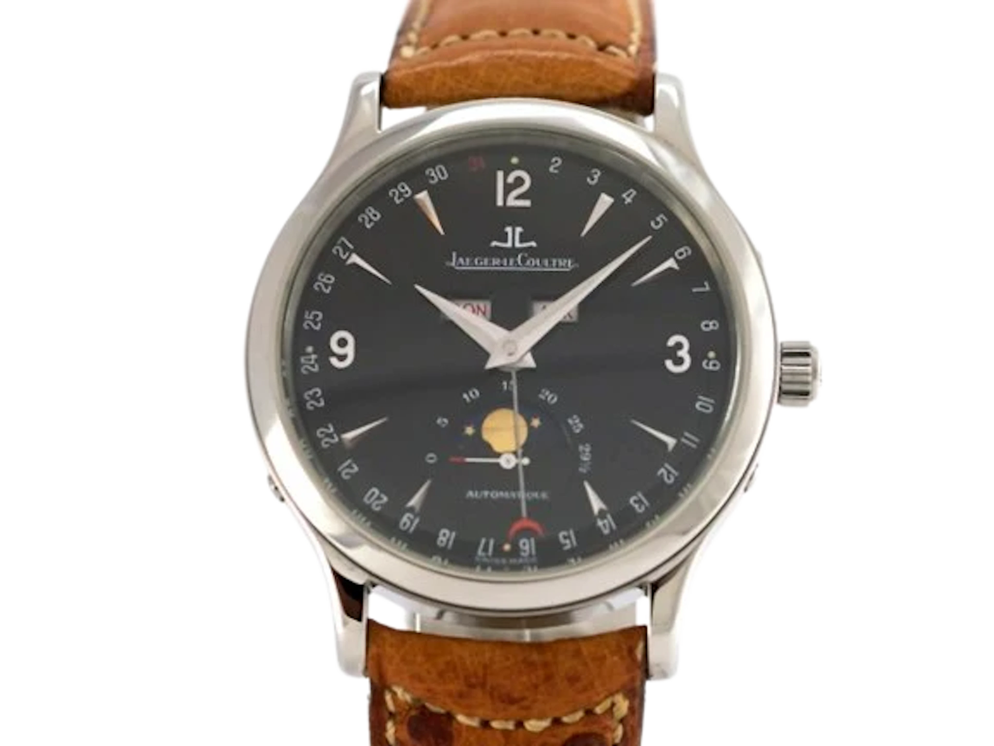 Jaeger-LeCoultre Master Moon Stainless Steel Men’s Watch