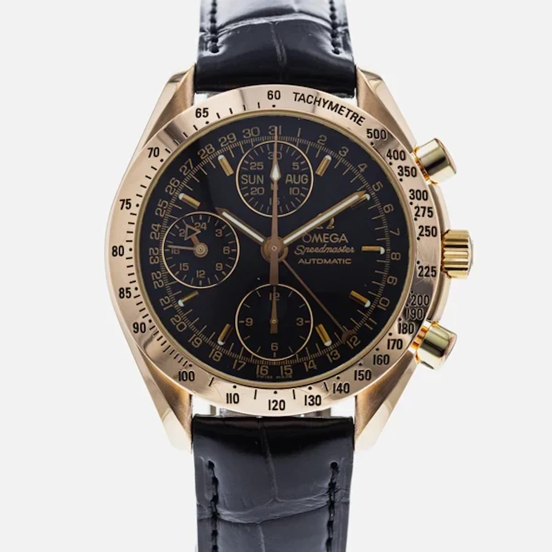Omega Speedmaster Day-Date 18KT Rose - Gold Men's Watch