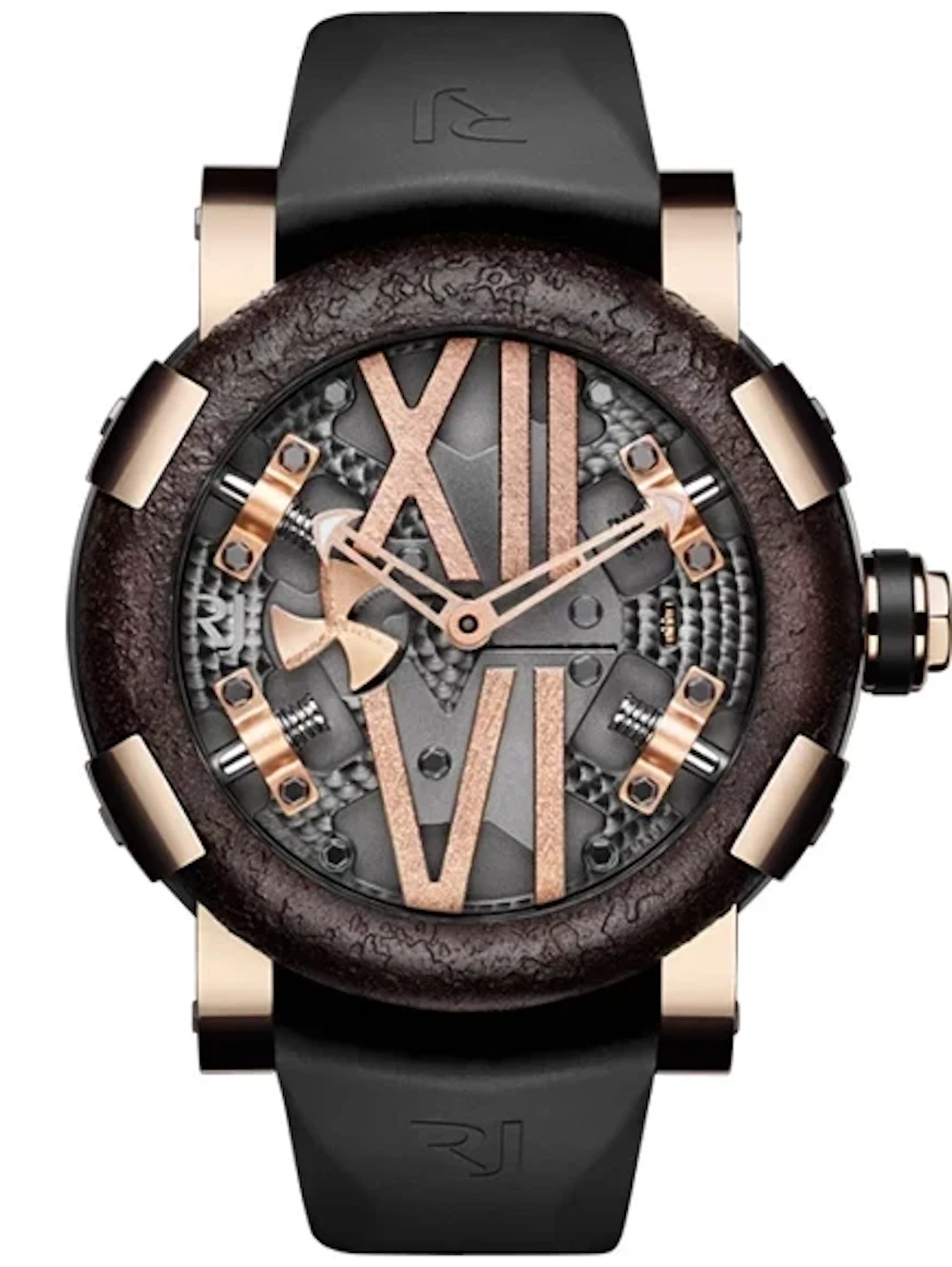 Romain Jerome Titanic-DNA Steampunk Stainless Steel & 18k Rose Gold Men's Watch