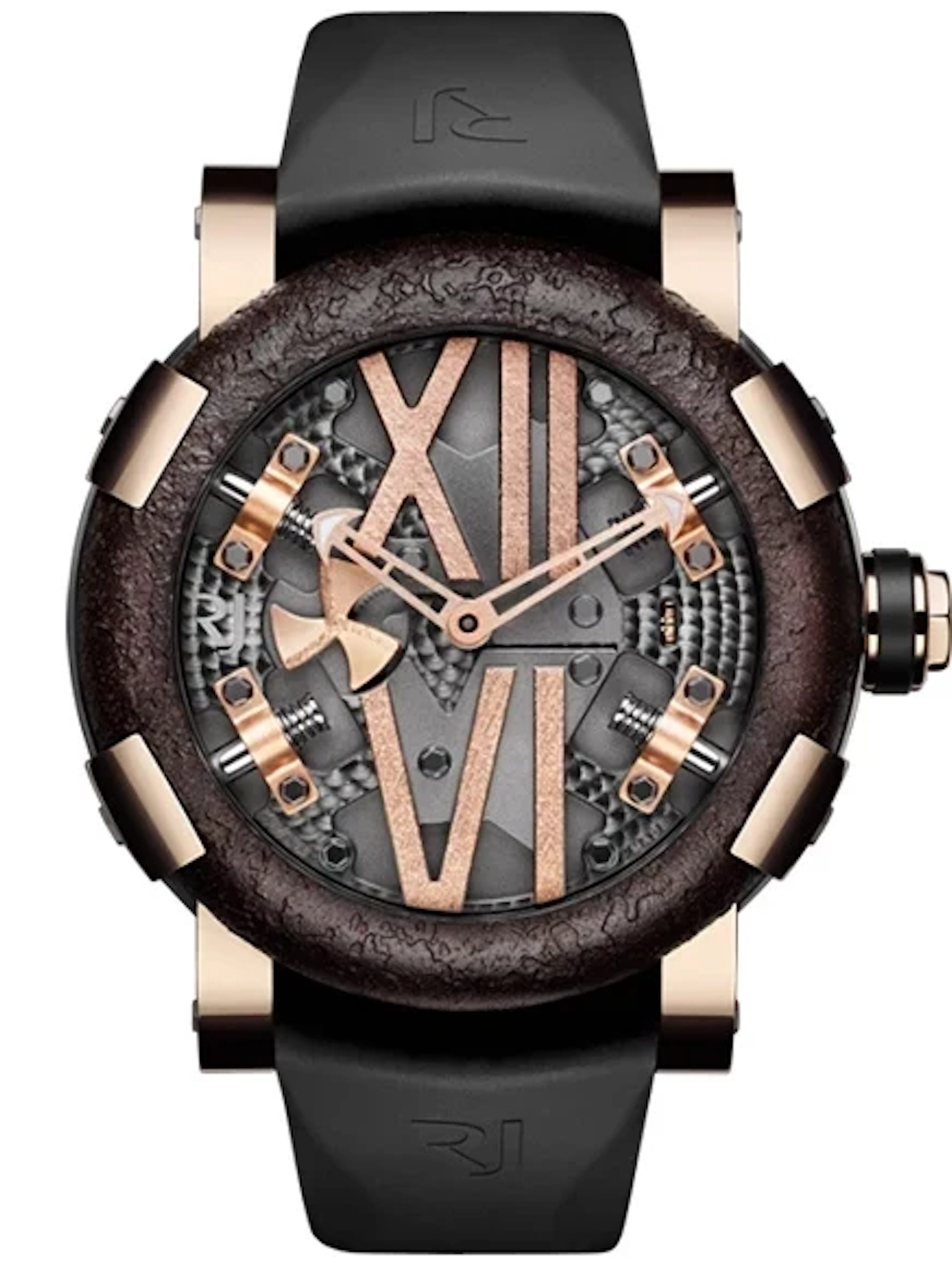 Romain Jerome Titanic-DNA Steampunk Stainless Steel & 18k Rose Gold Men's Watch