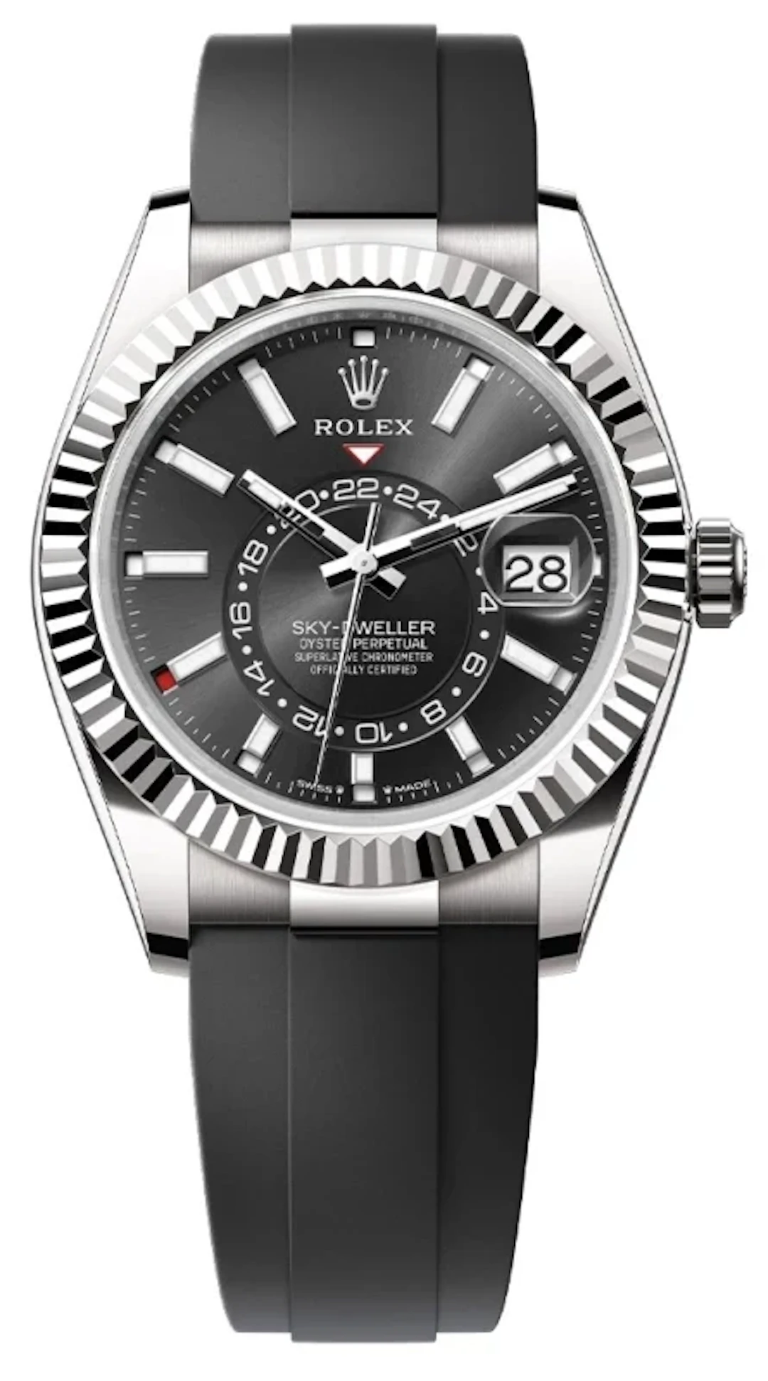 Rolex Sky-Dweller 18K White Gold Men's Watch
