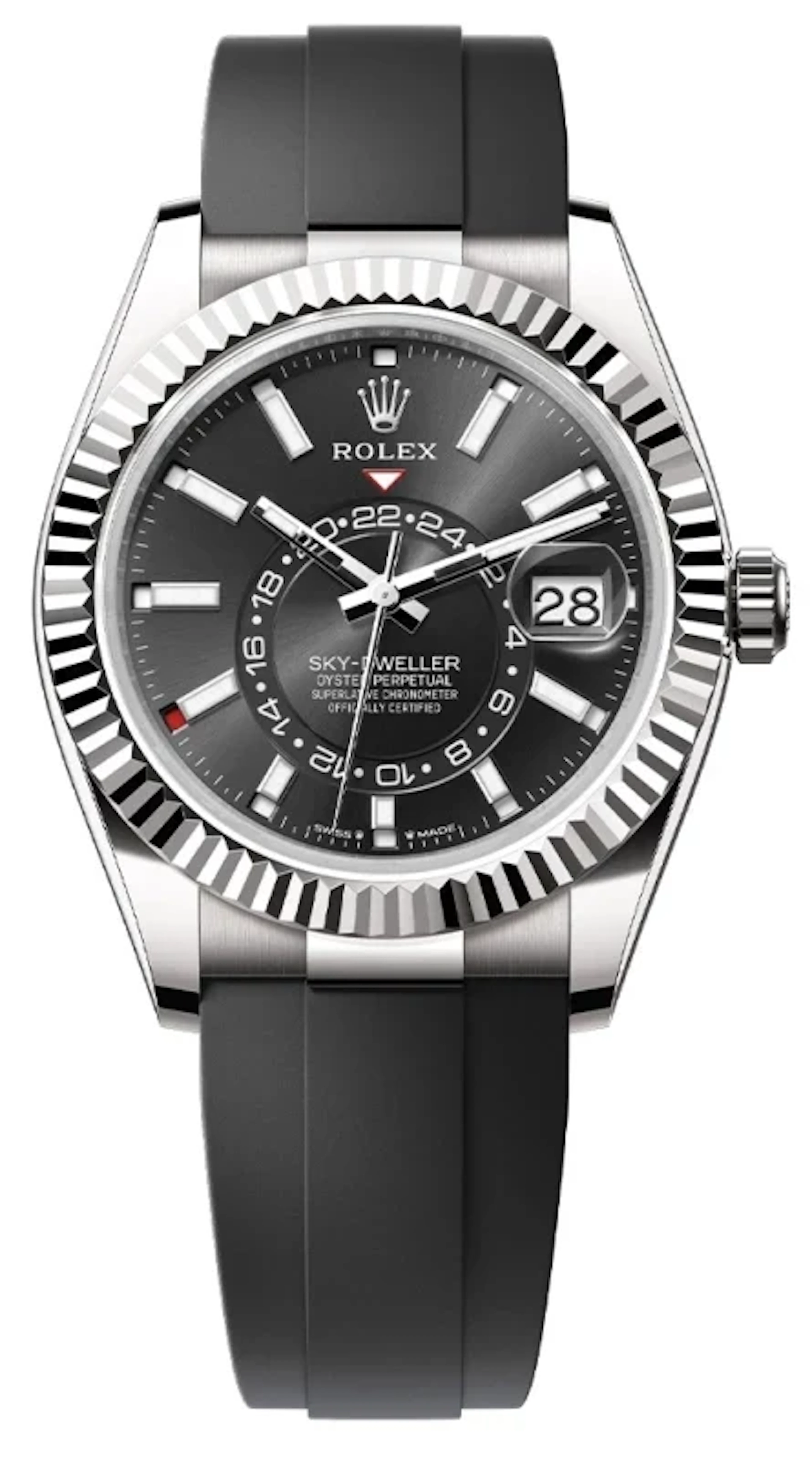 Rolex Sky-Dweller 18K White Gold Men's Watch