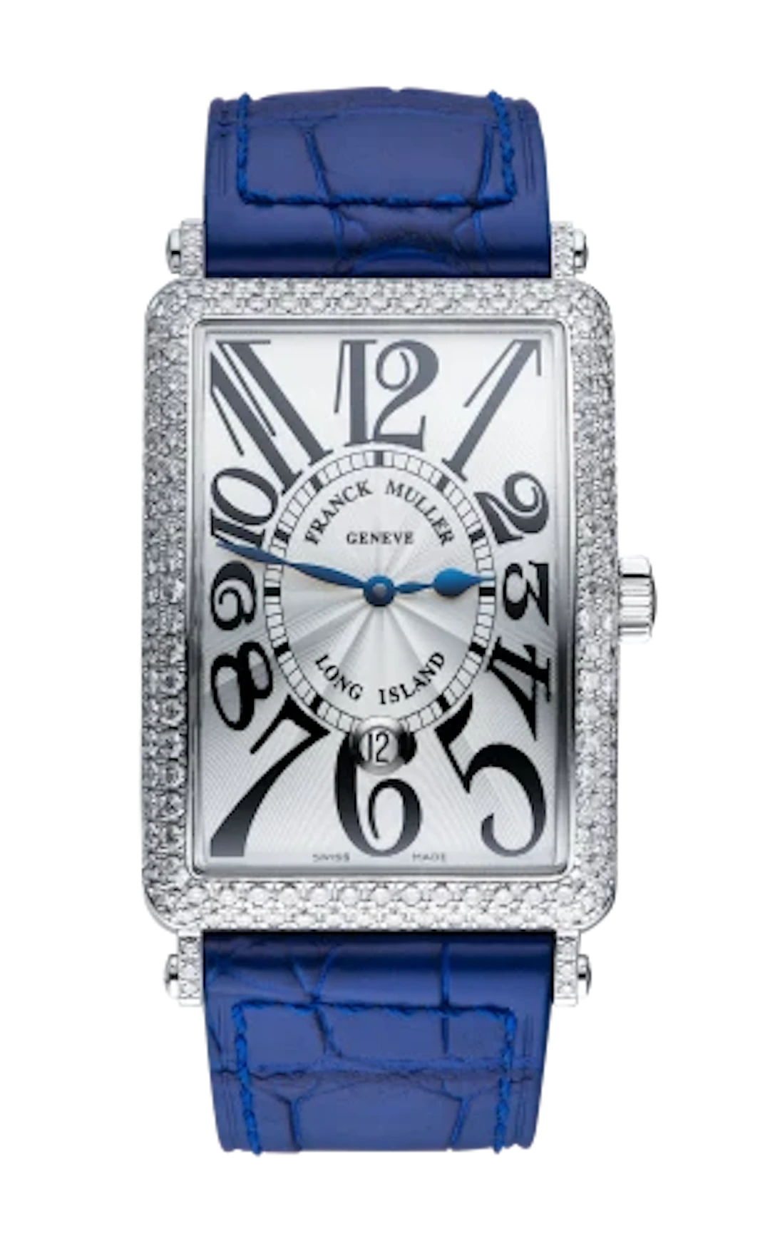 Franck Muller Long Island 18K White Gold & Diamonds Lady's Watch