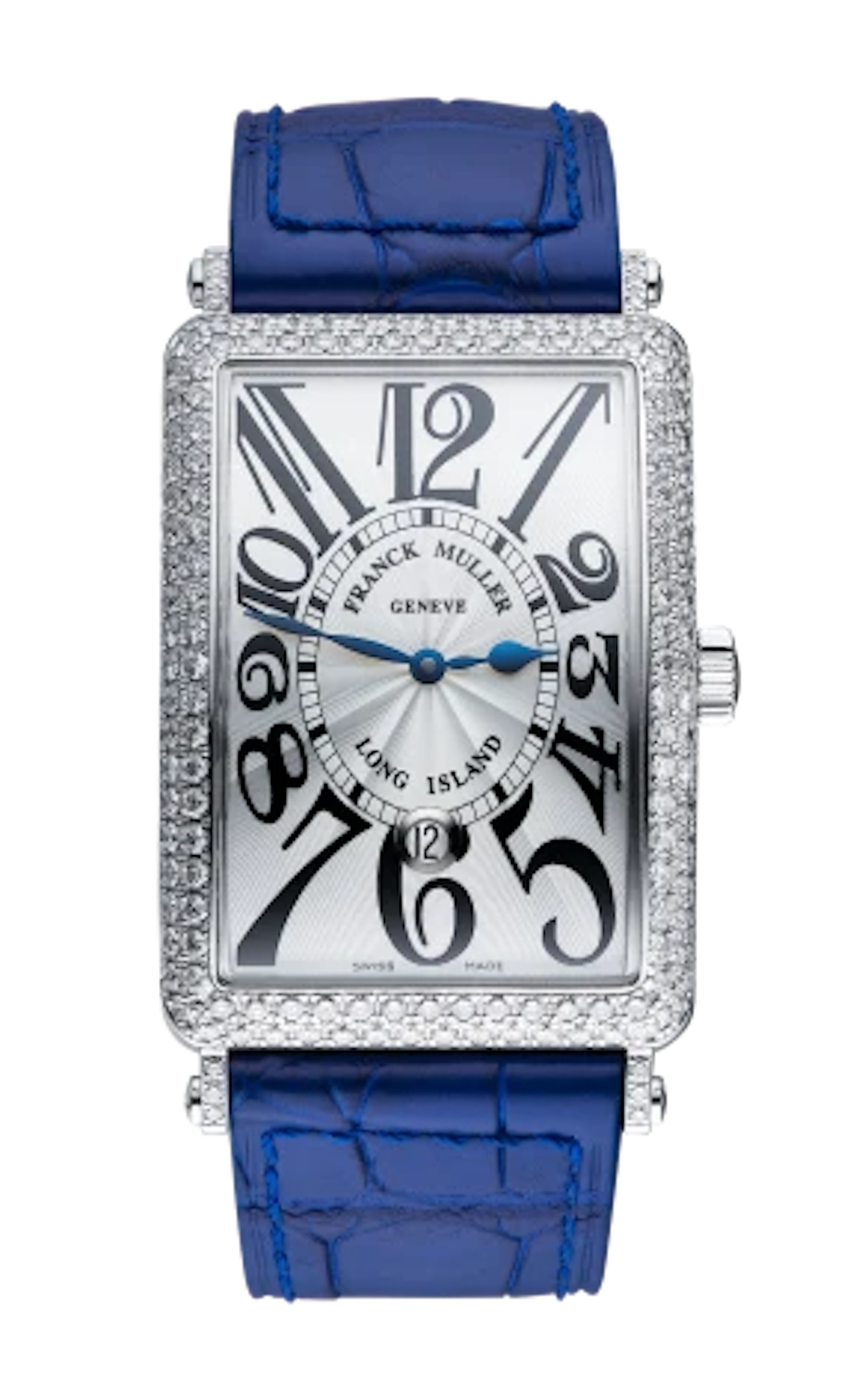 Franck Muller Long Island 18K White Gold & Diamonds Lady's Watch