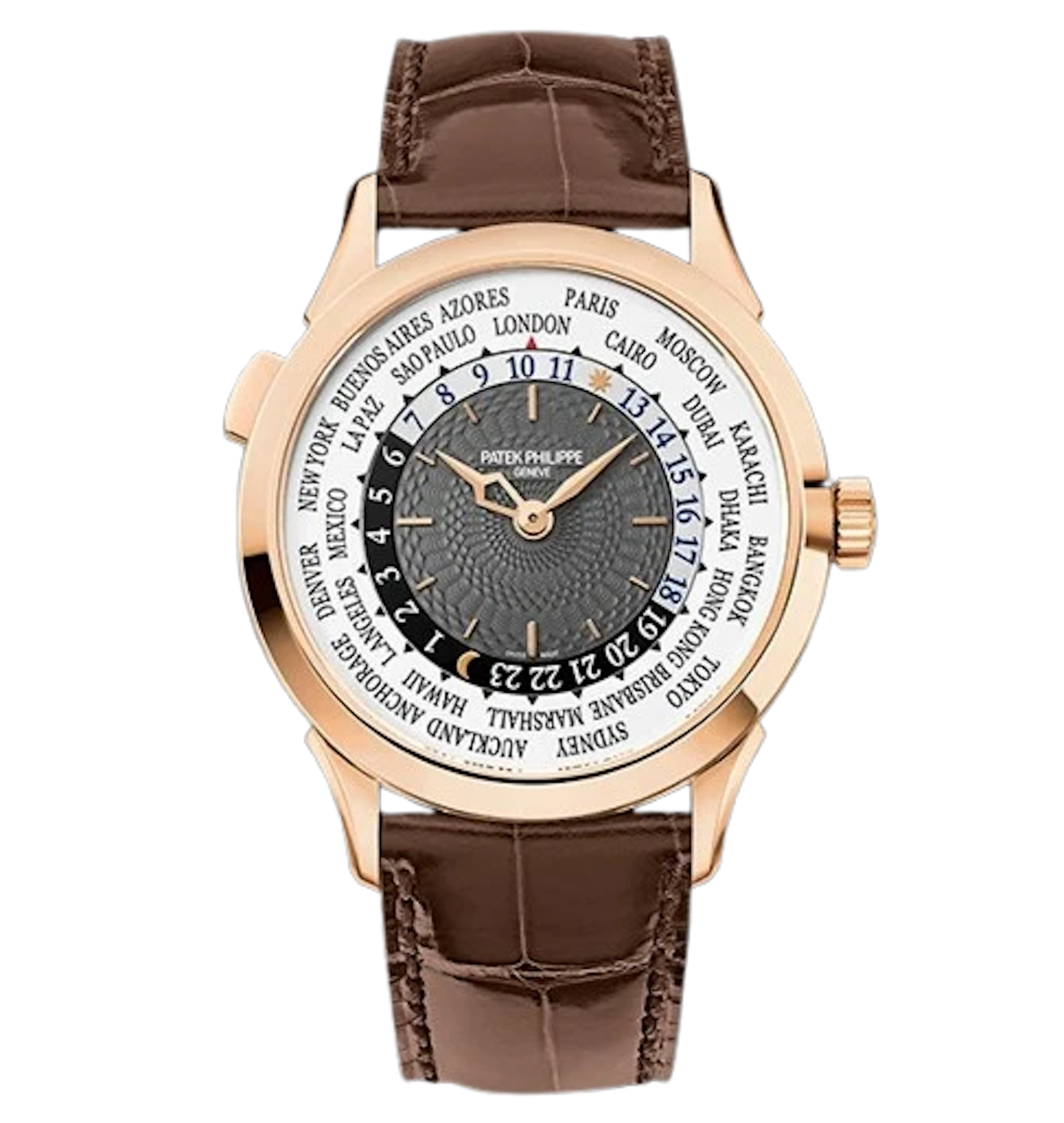 Patek Philippe Complications World Time Rose Gold Men’s Watch