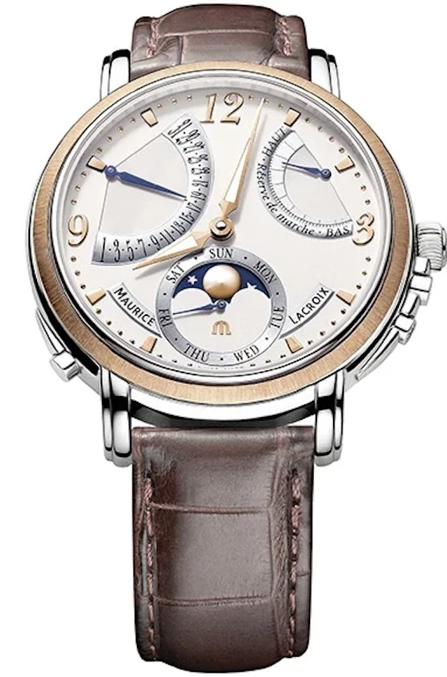 Maurice Lacroix Masterpiece Rose Gold & Stainless Steel Men's Watch