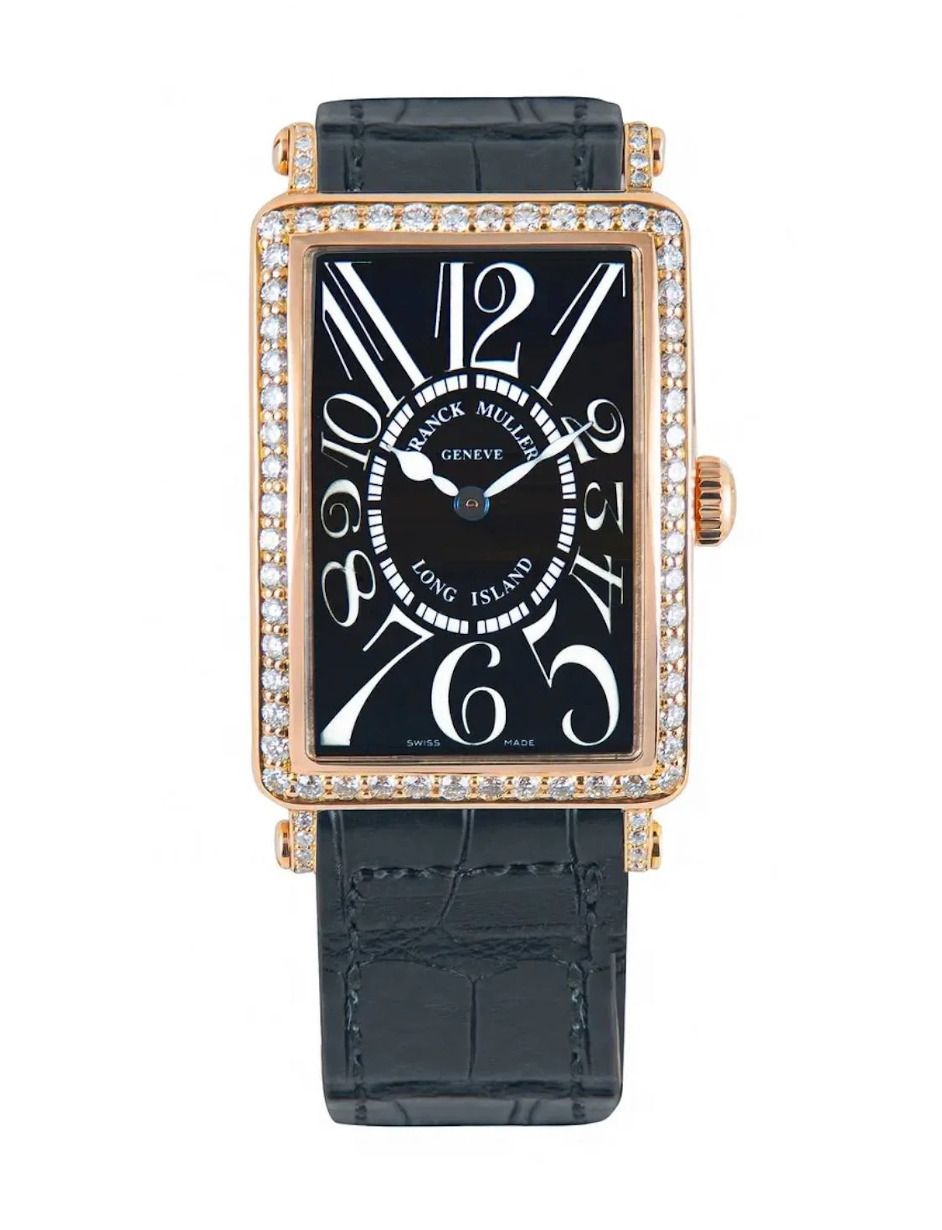 Franck Muller Long Island 18K Rose gold & Diamonds Men's Watch