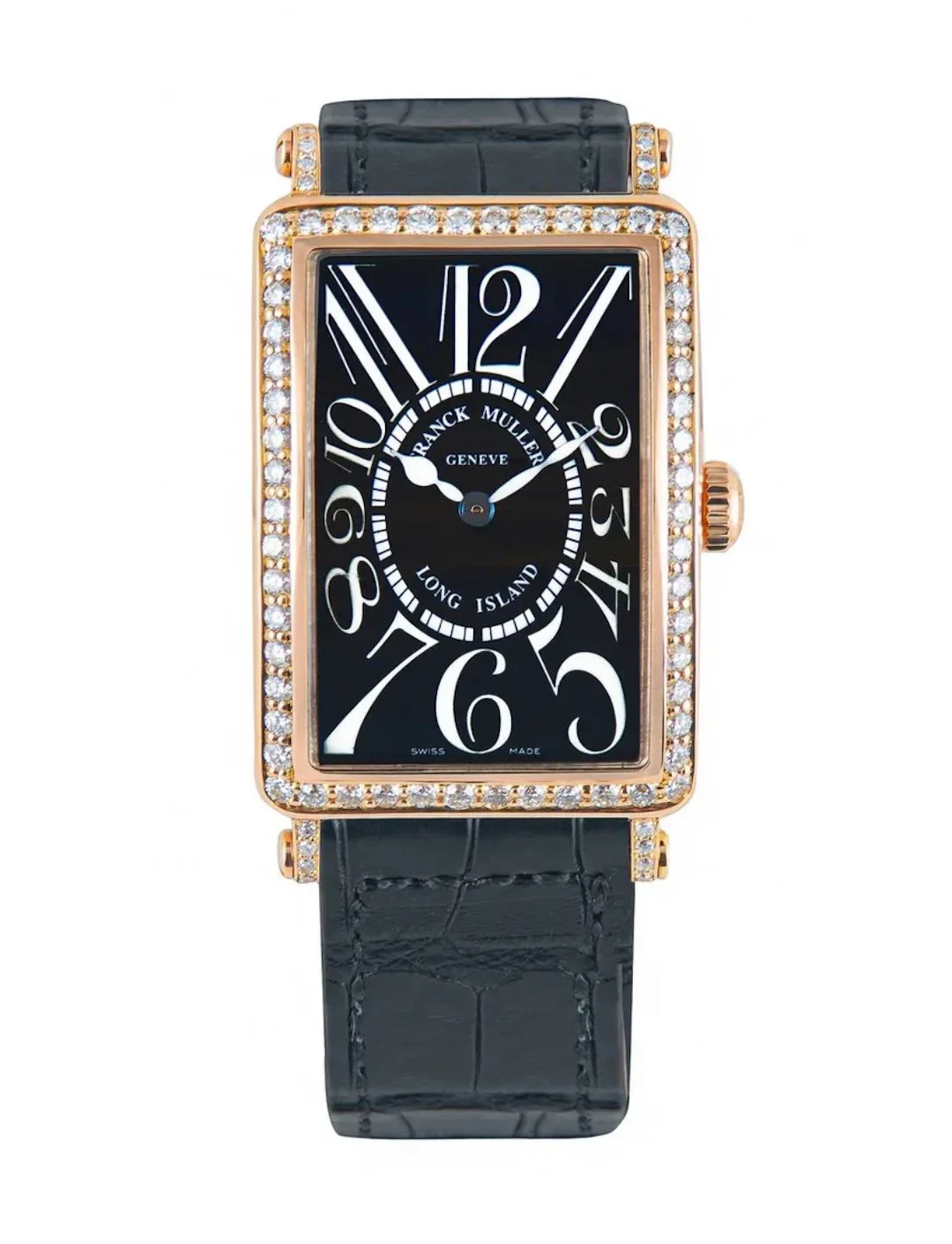 Franck Muller Long Island 18K Rose gold & Diamonds Men's Watch