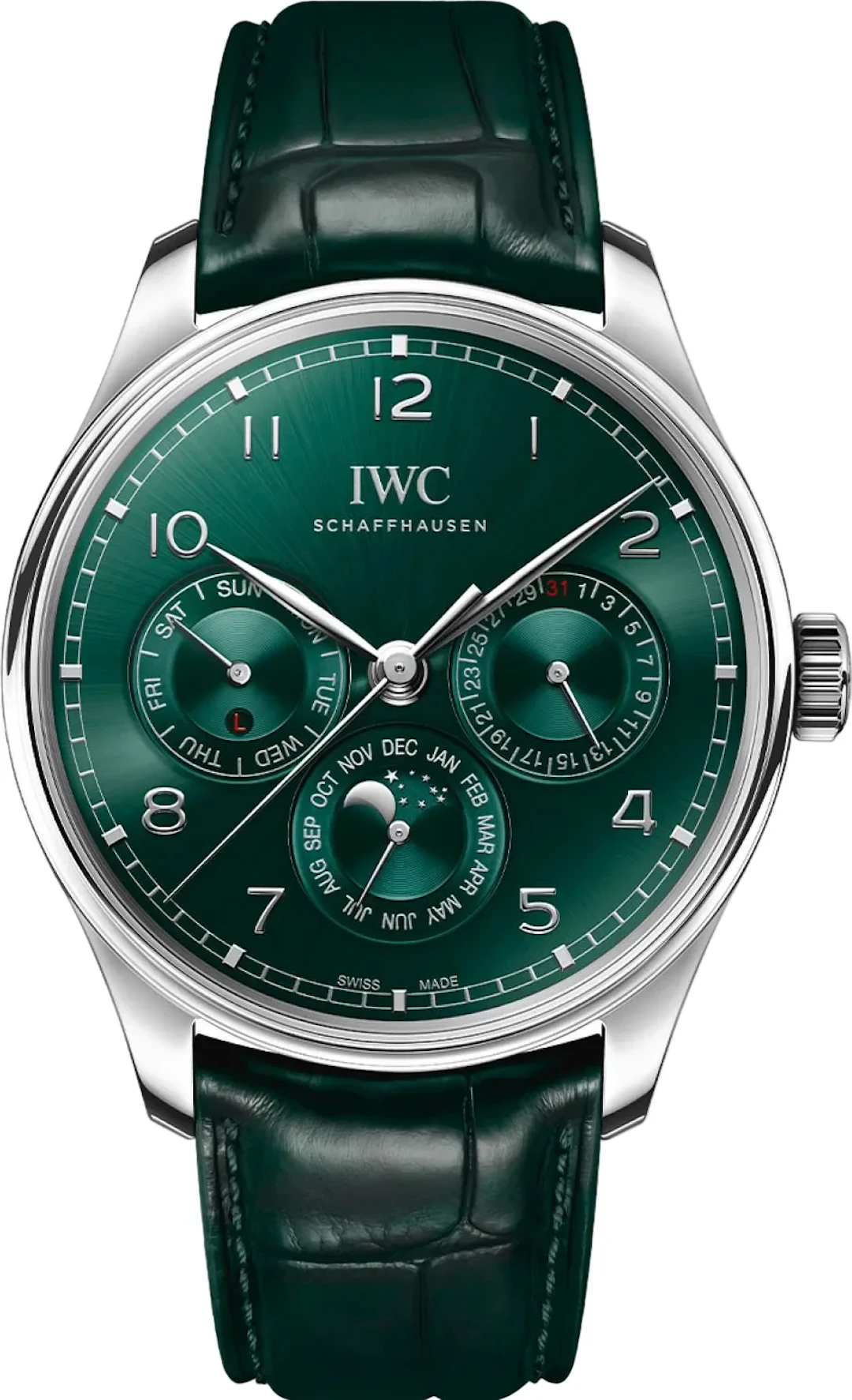 IWC Portuguese Perpetual Calendar 42 Stainless Steel Men's Watch