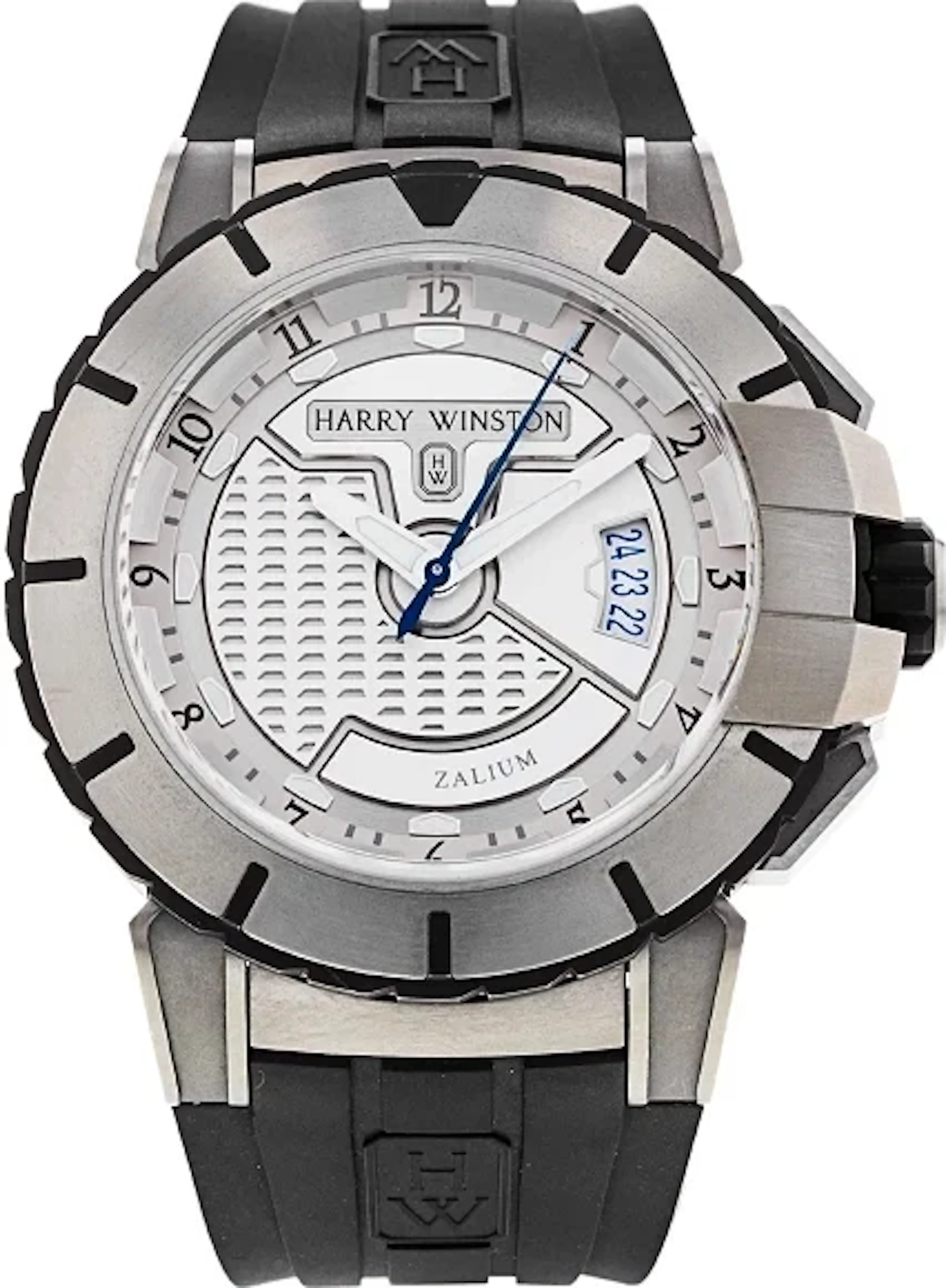 Harry Winston Ocean Sport Chronograph Zalium Rubber Men's Watch