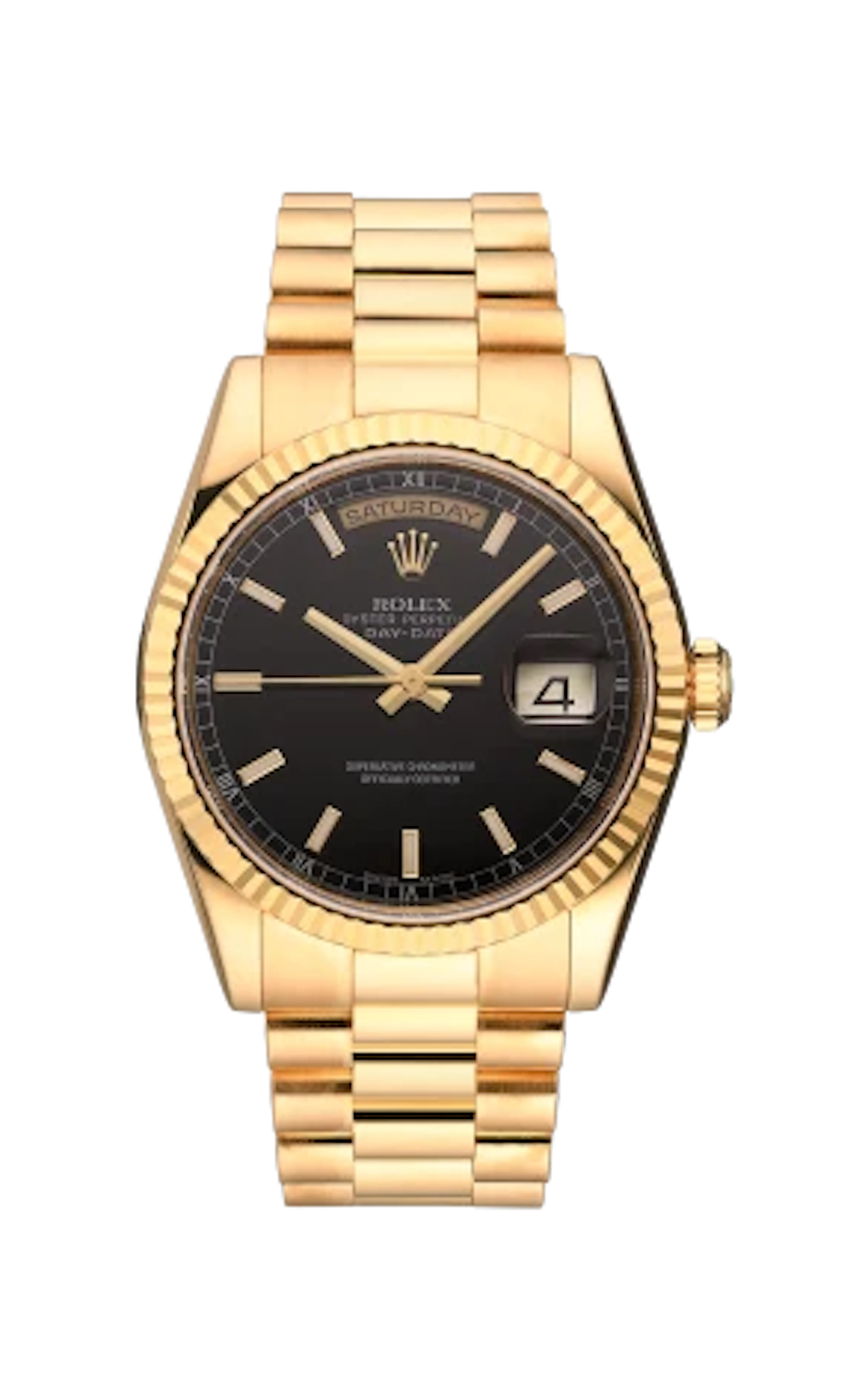 Rolex Day-Date 18K Yellow Gold Unisex Watch