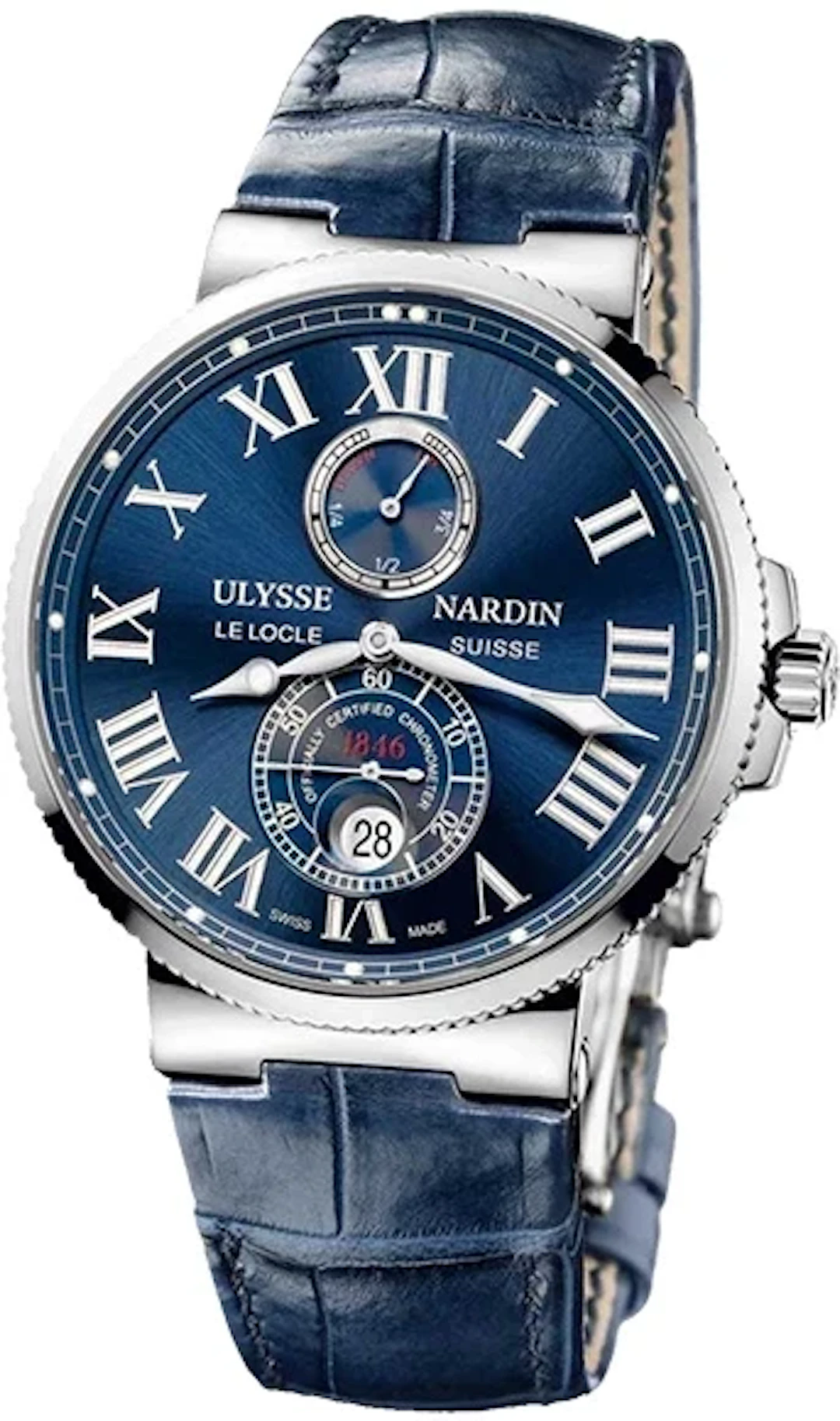 Ulysse Nardin Maxi Marine Chronometer Stainless Steel Men's Watch