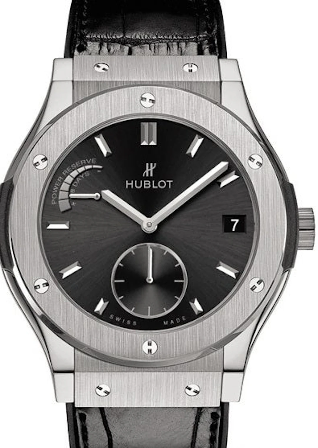 Hublot Classic Fusion Power Reserve 8 Days Titanium Men's Watch