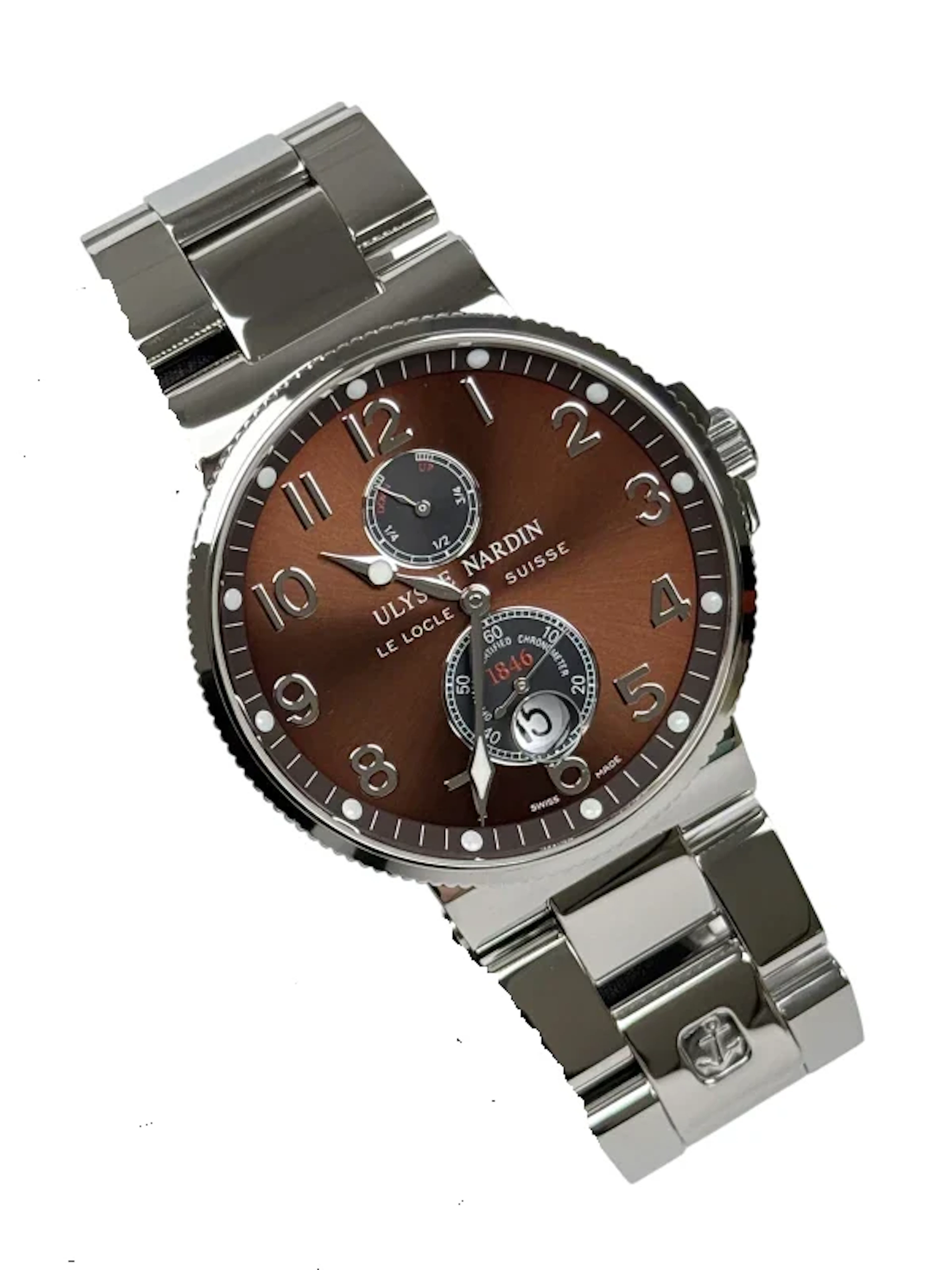 Ulysse Nardin Marine Maxi Chronometer Stainless Steel Men's Watch