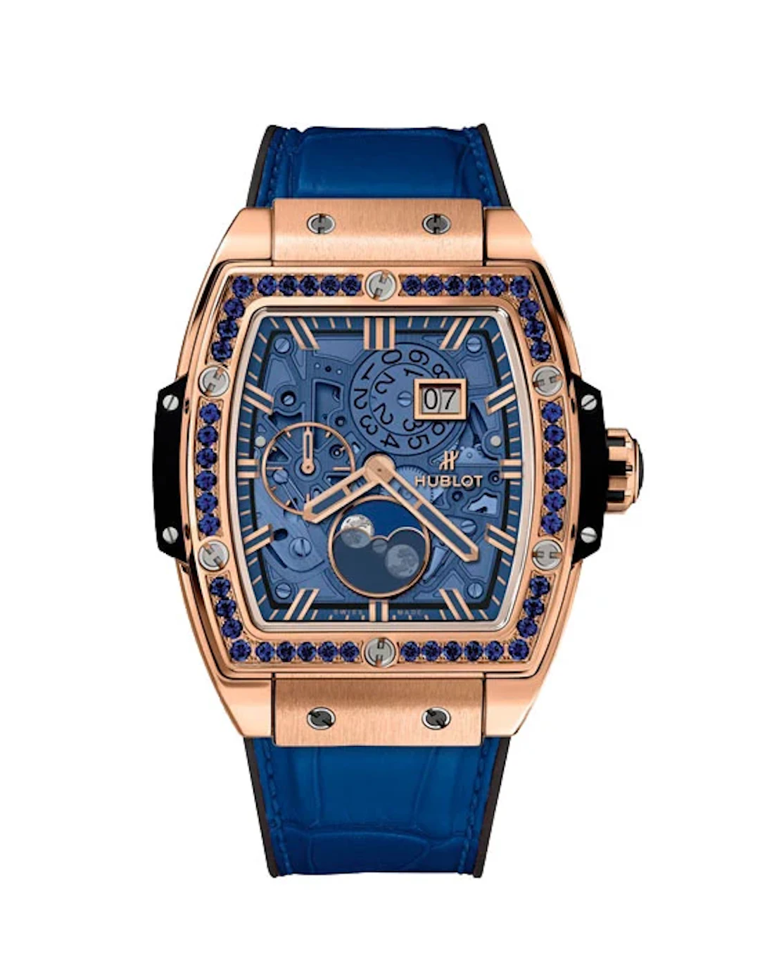 Hublot Spirit of Big Bang 18K Rose Gold & Sapphires Men's Watch